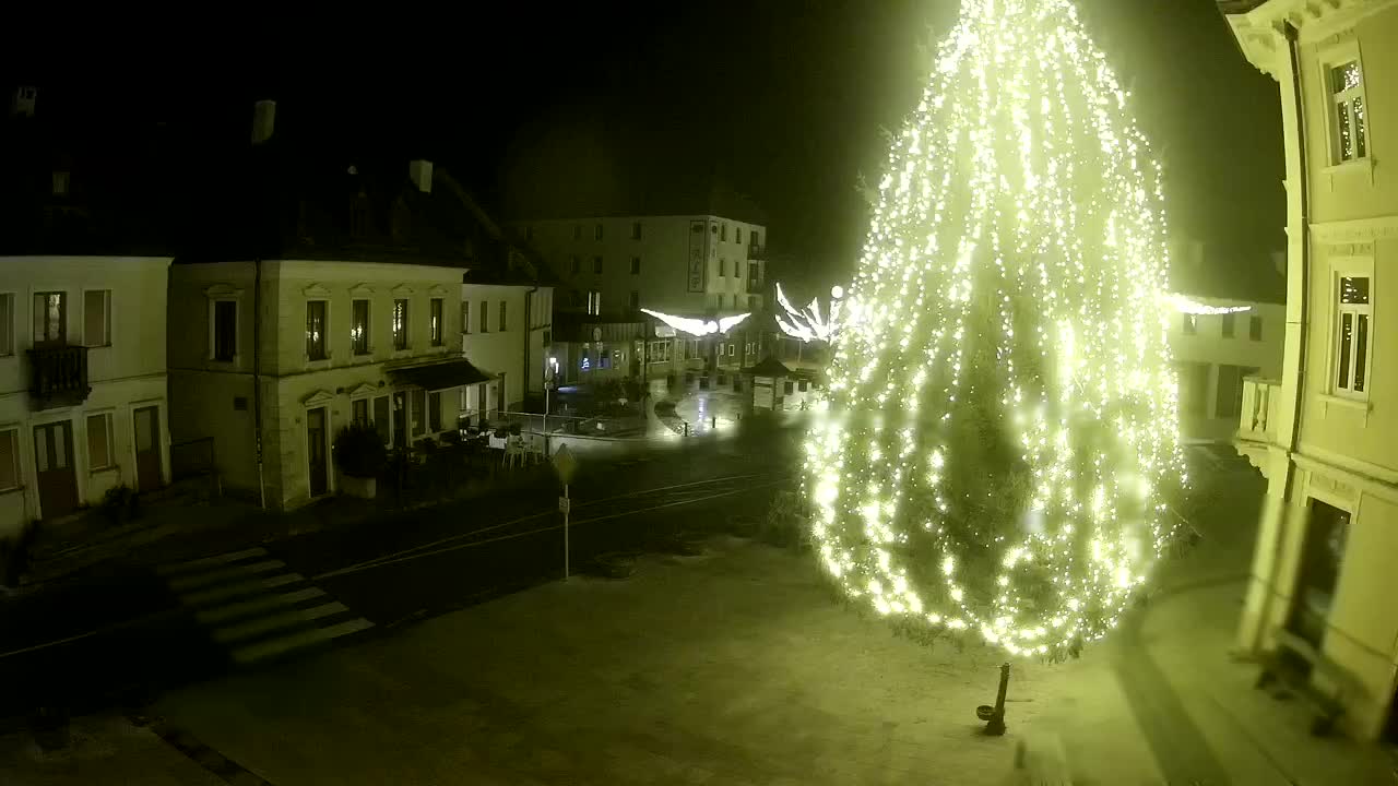 Main square in Bovec