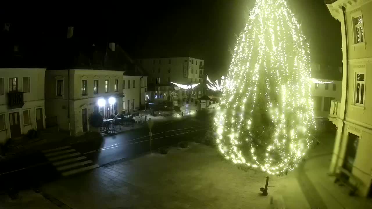 Main square in Bovec