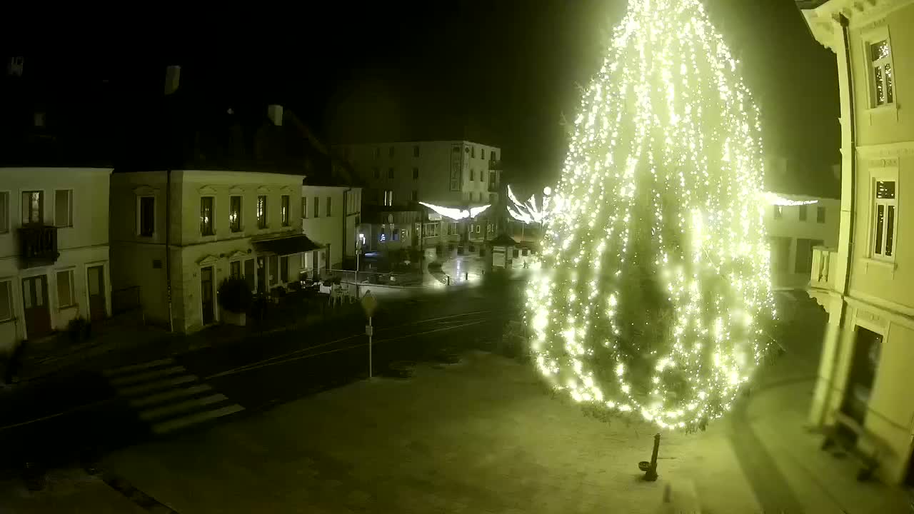 Plaza Central en Bovec