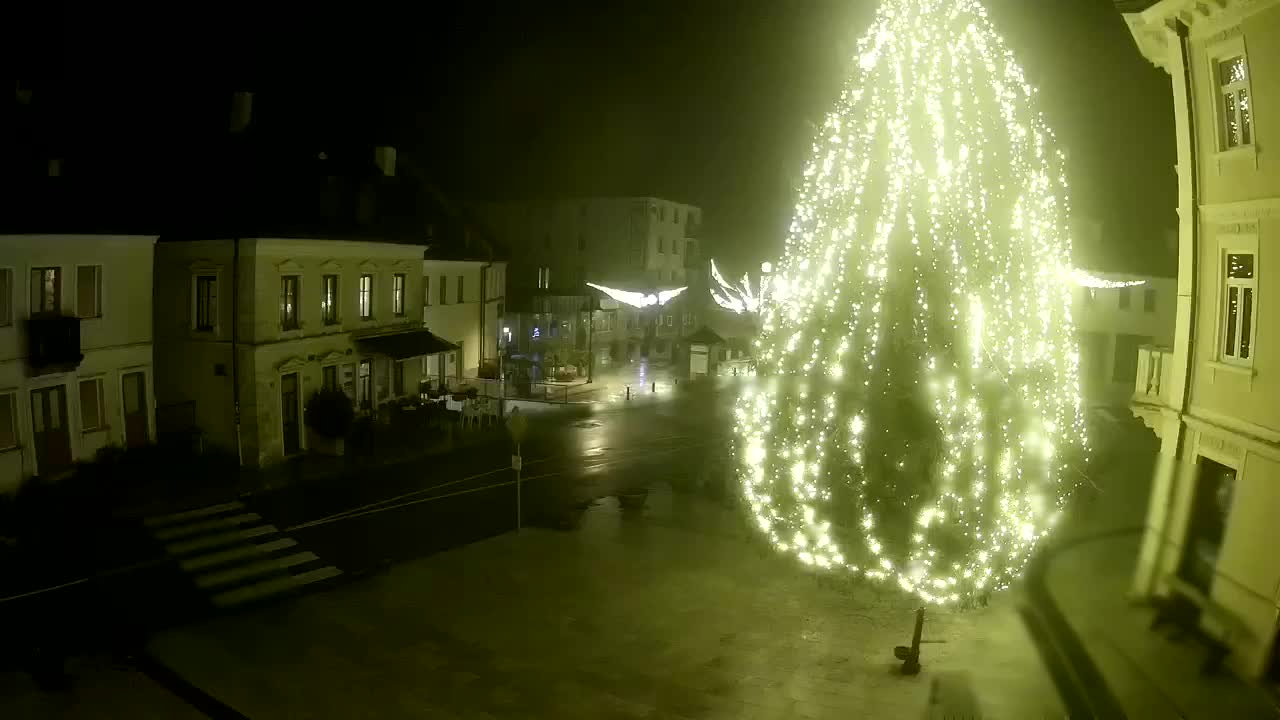 Place centrale à Bovec