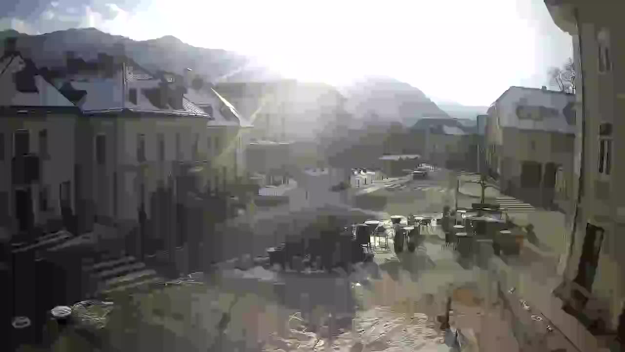 Main square in Bovec