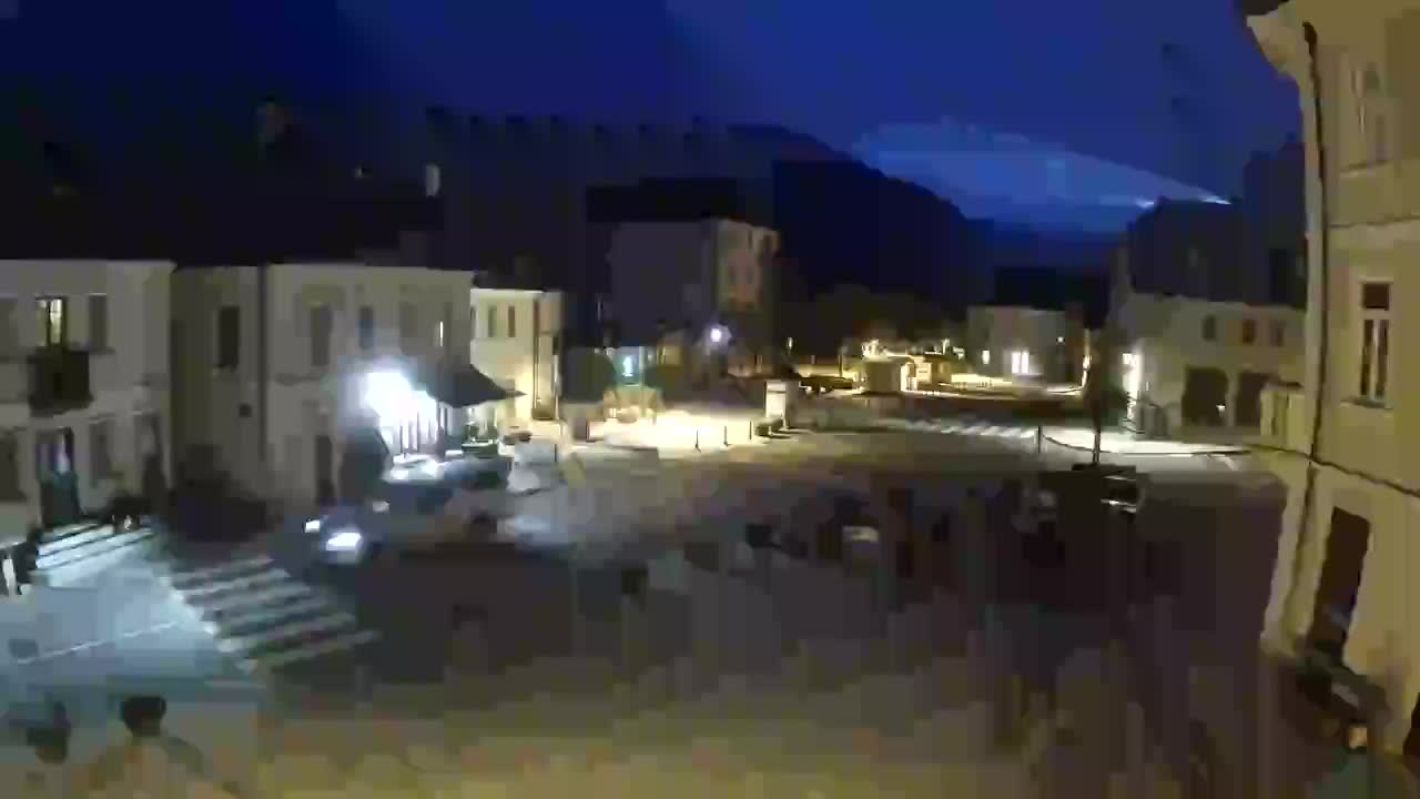 Plaza Central en Bovec