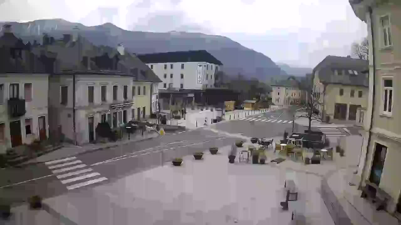 Main square in Bovec