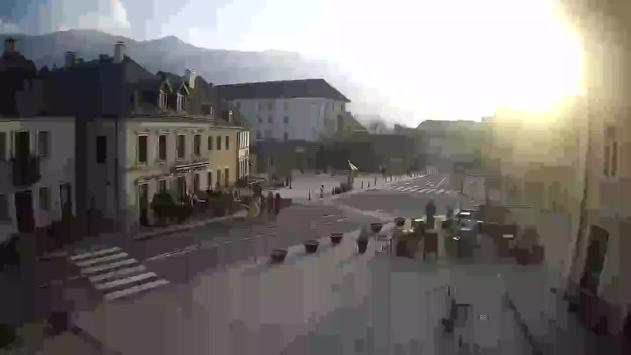 Main square in Bovec