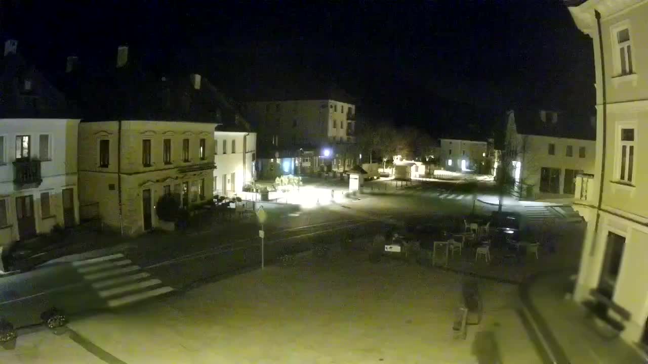 Main square in Bovec