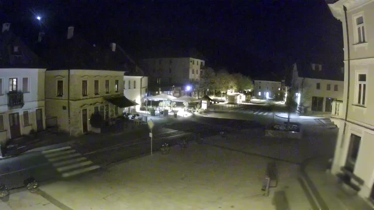 Place centrale à Bovec