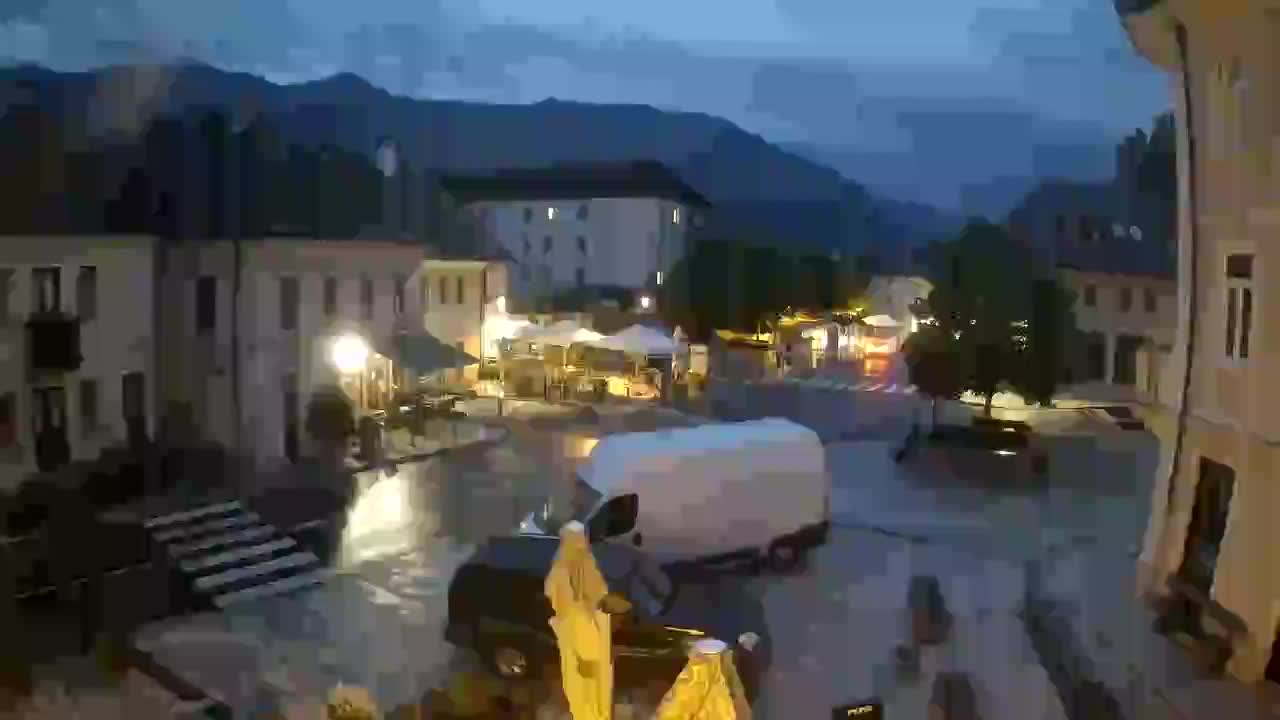Main square in Bovec