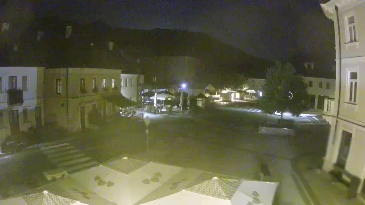 Plaza Central en Bovec