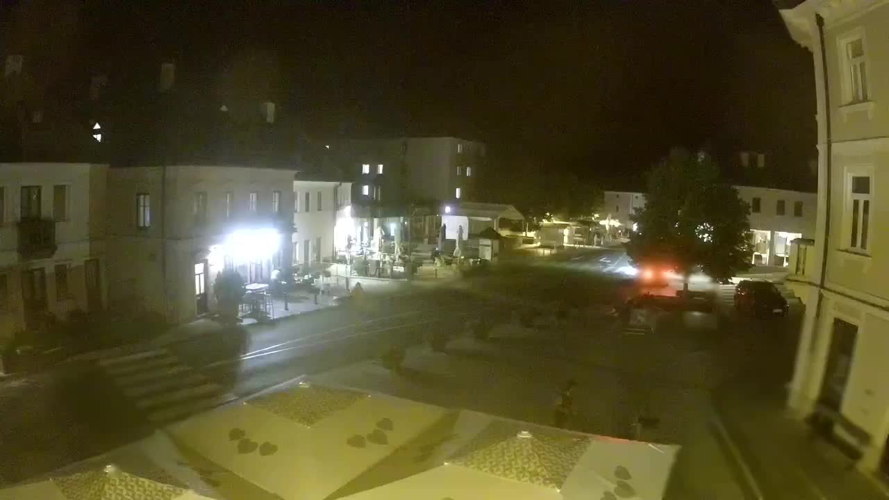 Plaza Central en Bovec