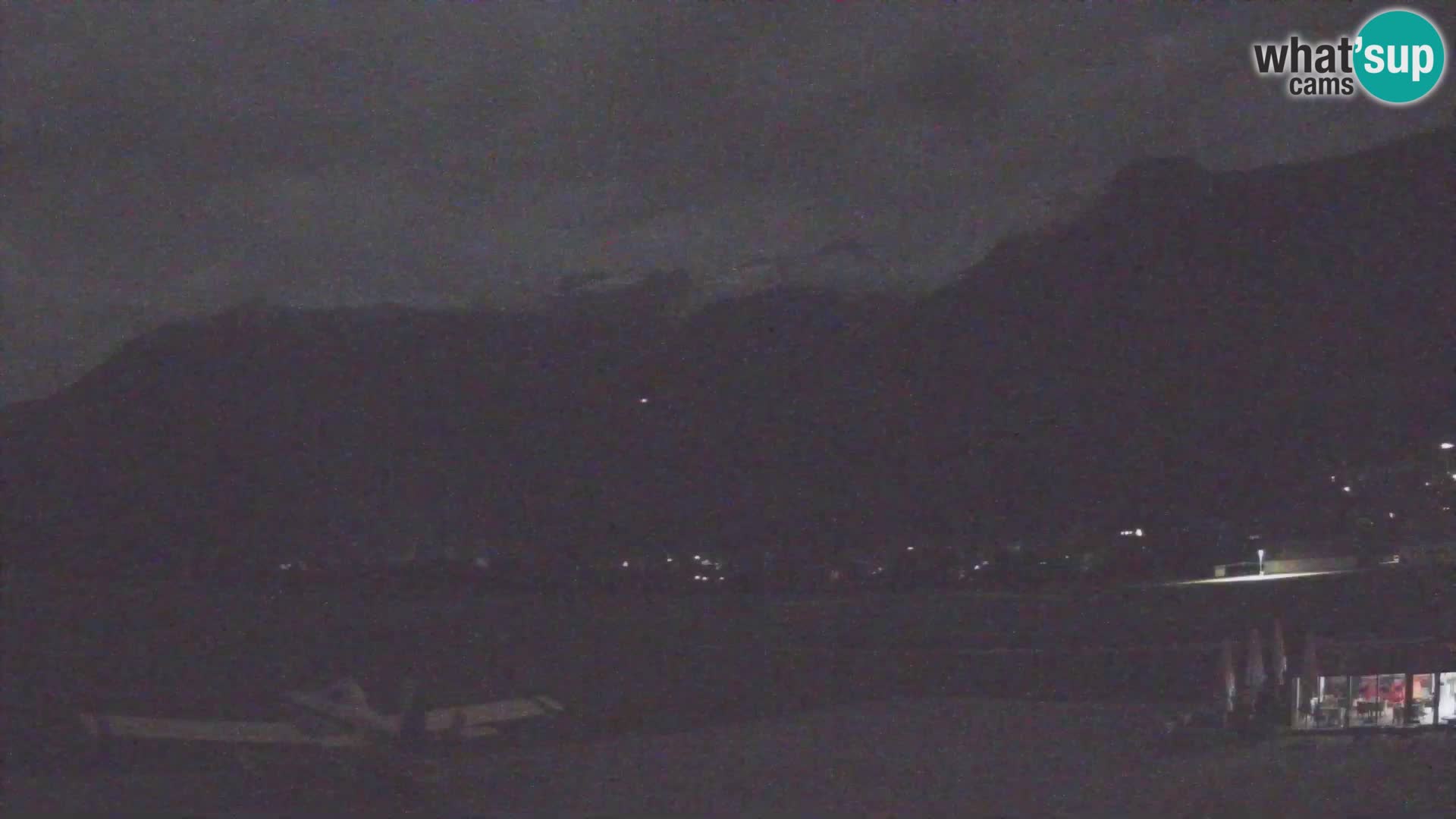 Webcam en direct Aéroport de Bovec – Vue sur Kanin