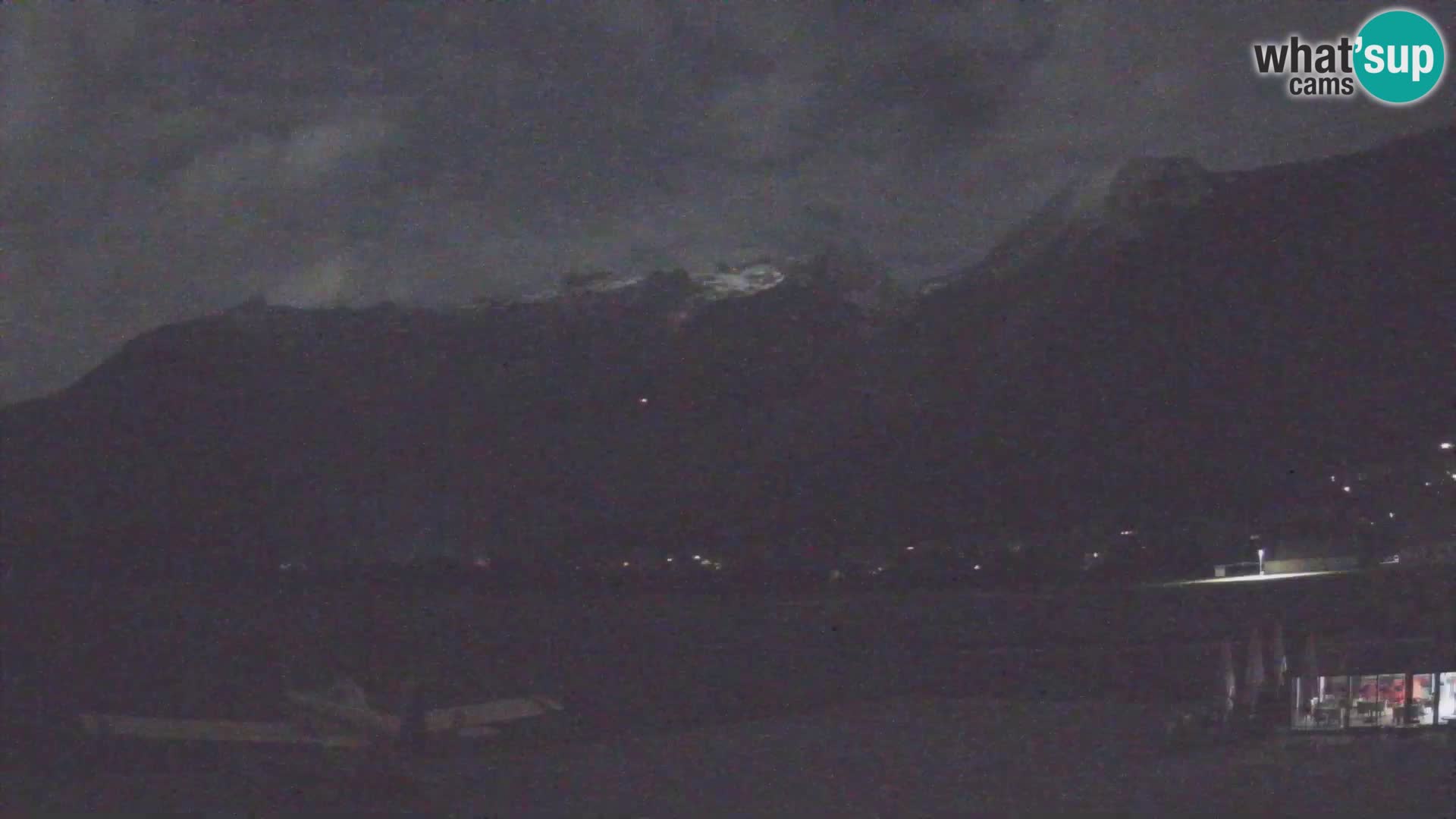 Live webcam Bovec airport – View to Kanin