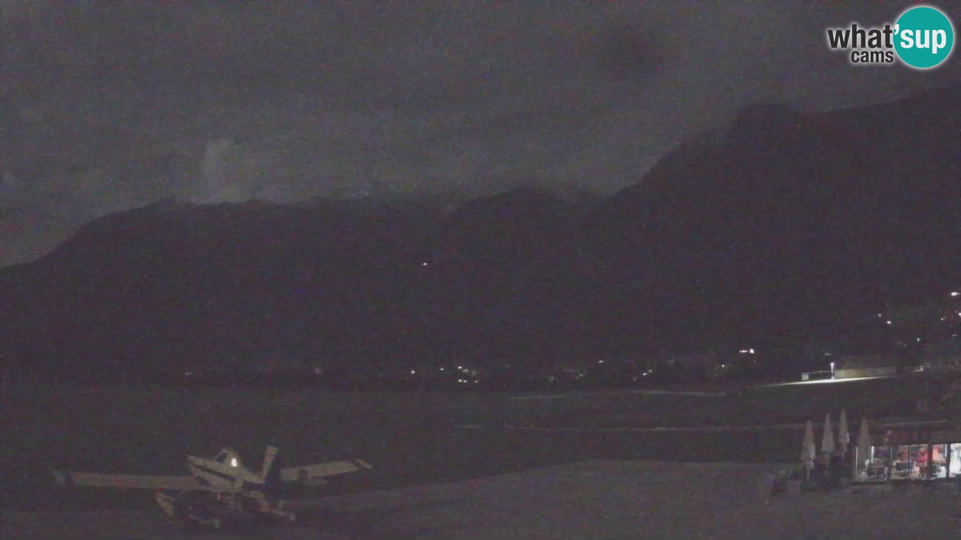 Live webcam Bovec airport – View to Kanin