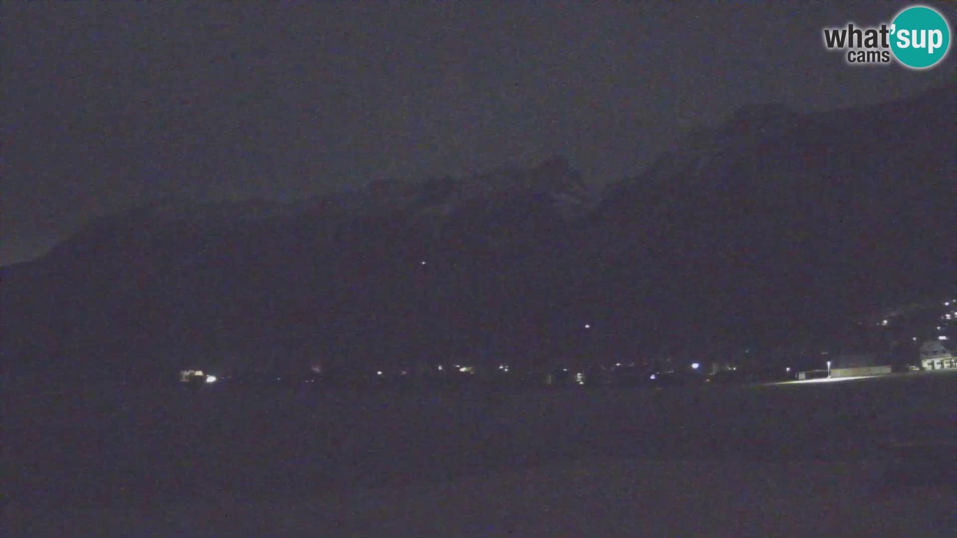 Live webcam Bovec airport – View to Kanin