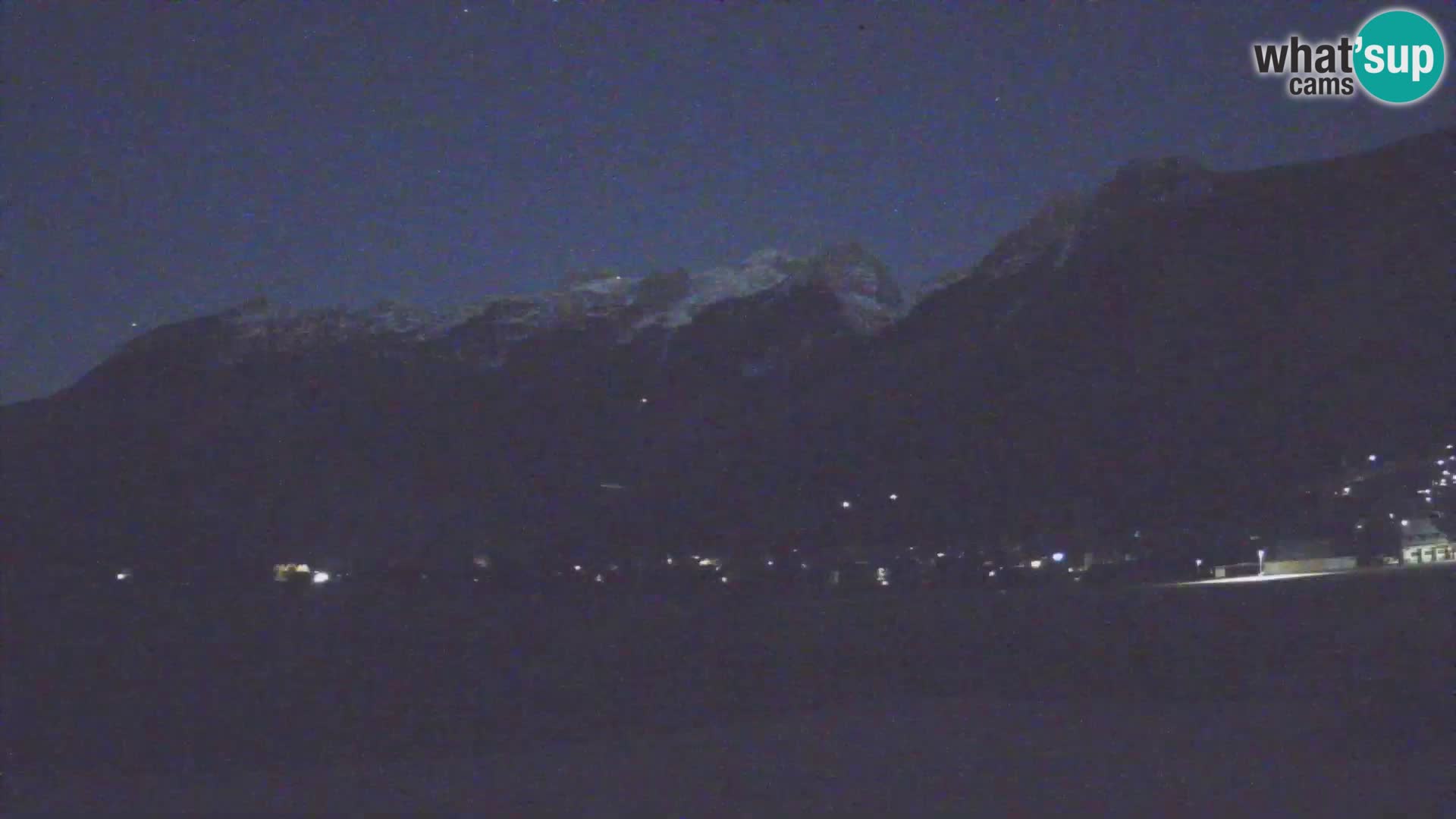 Webcam en direct Aéroport de Bovec – Vue sur Kanin