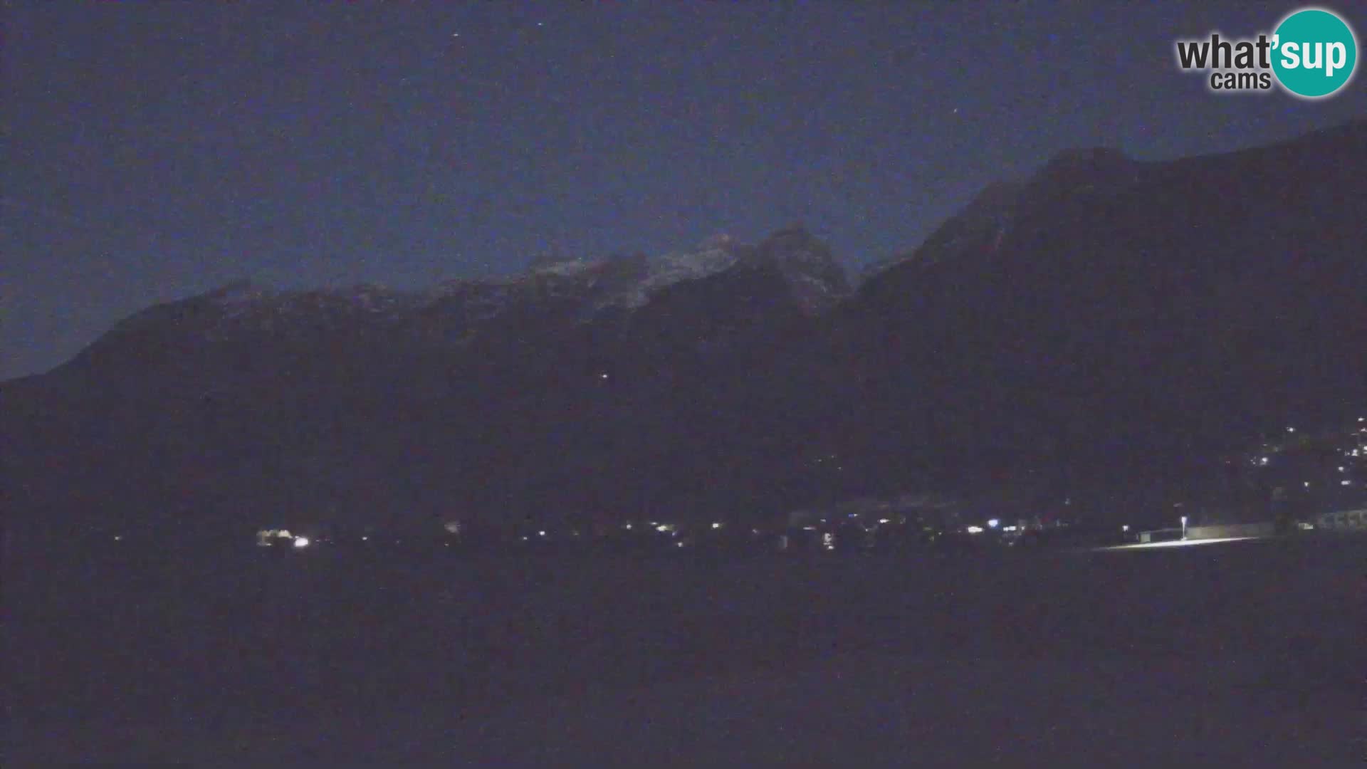 Live webcam Bovec airport – View to Kanin