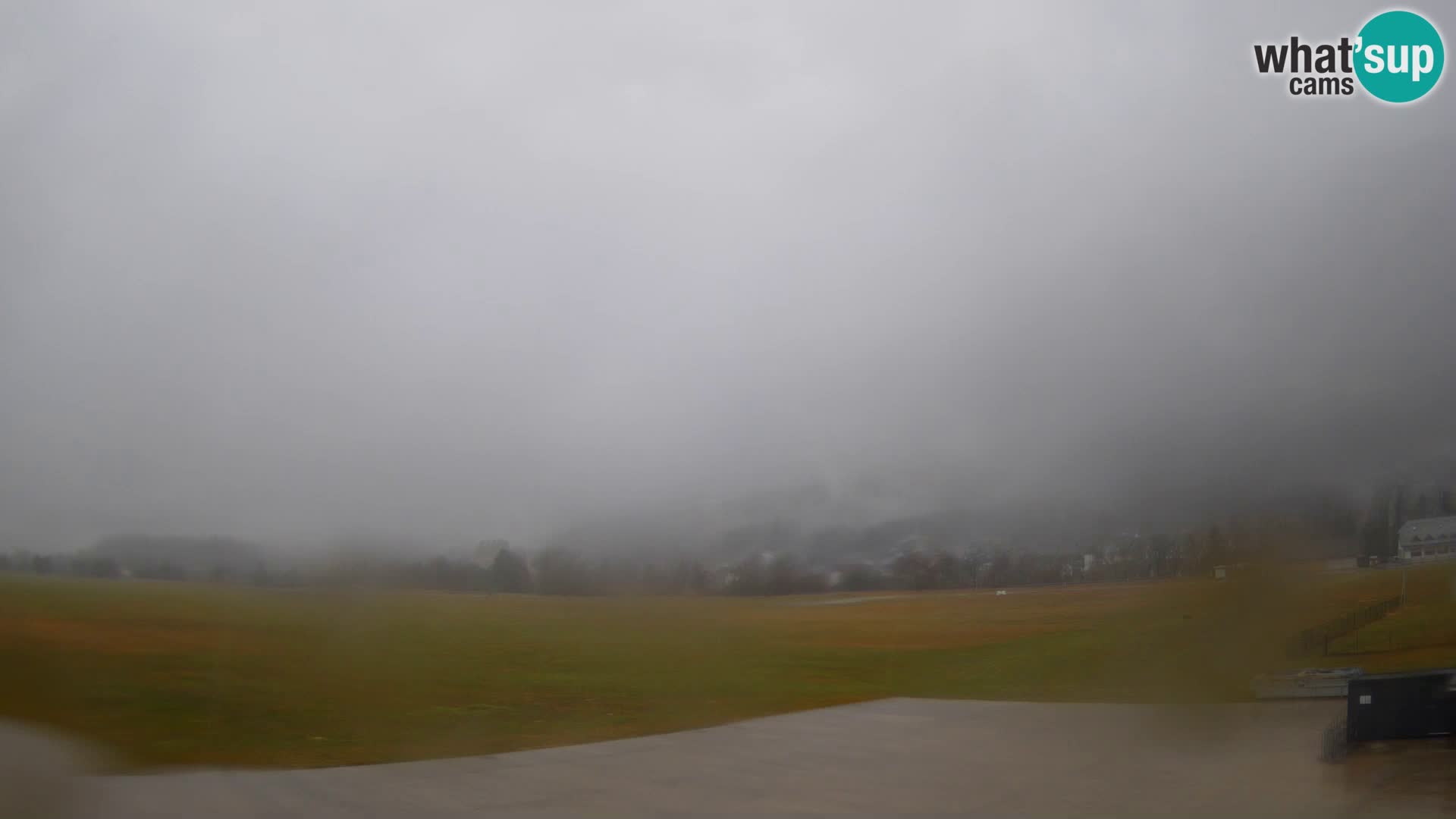 Cámara web en vivo Aeropuerto de Bovec – Vista a Kanin