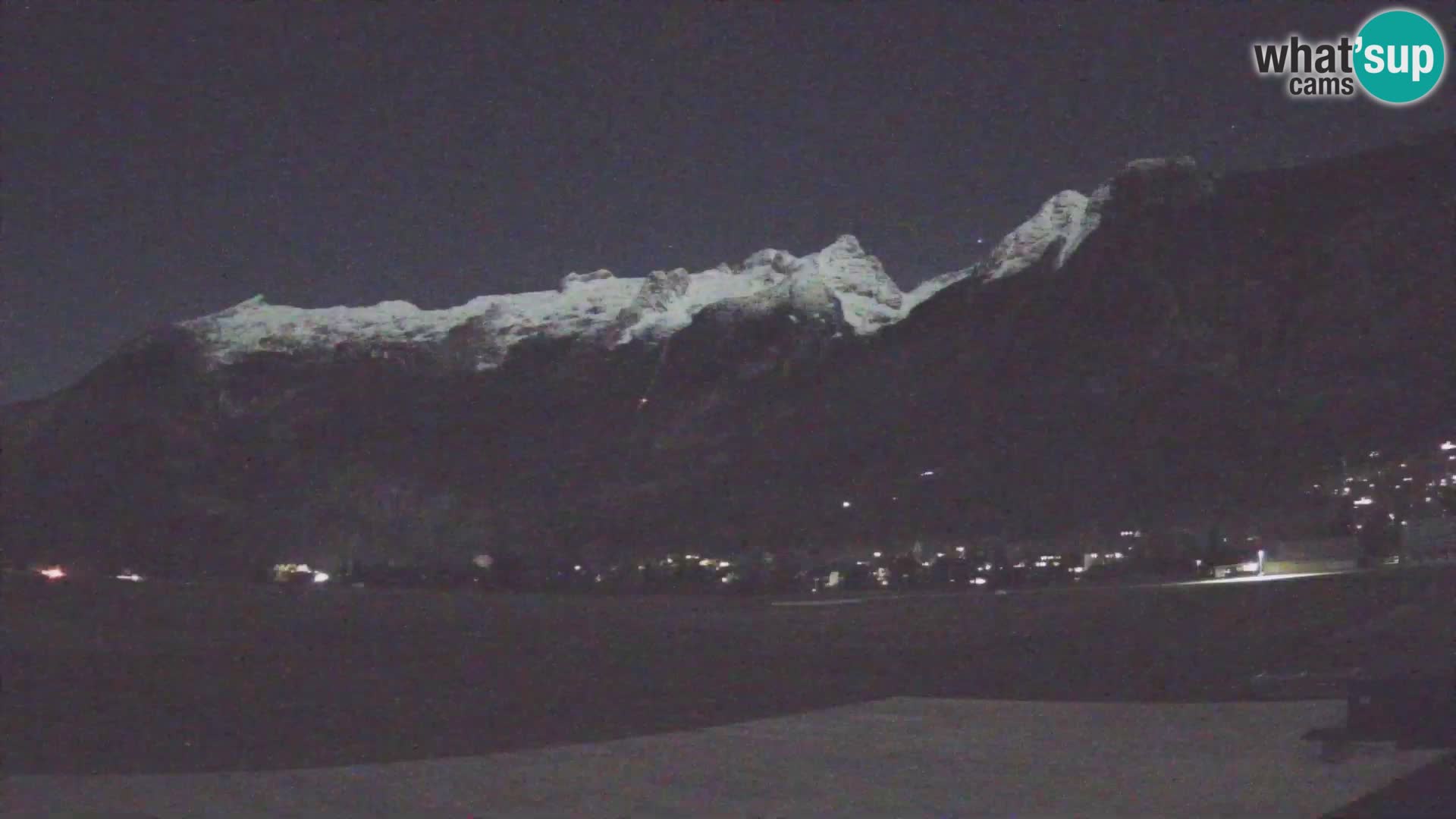 Live webcam Bovec airport – View to Kanin