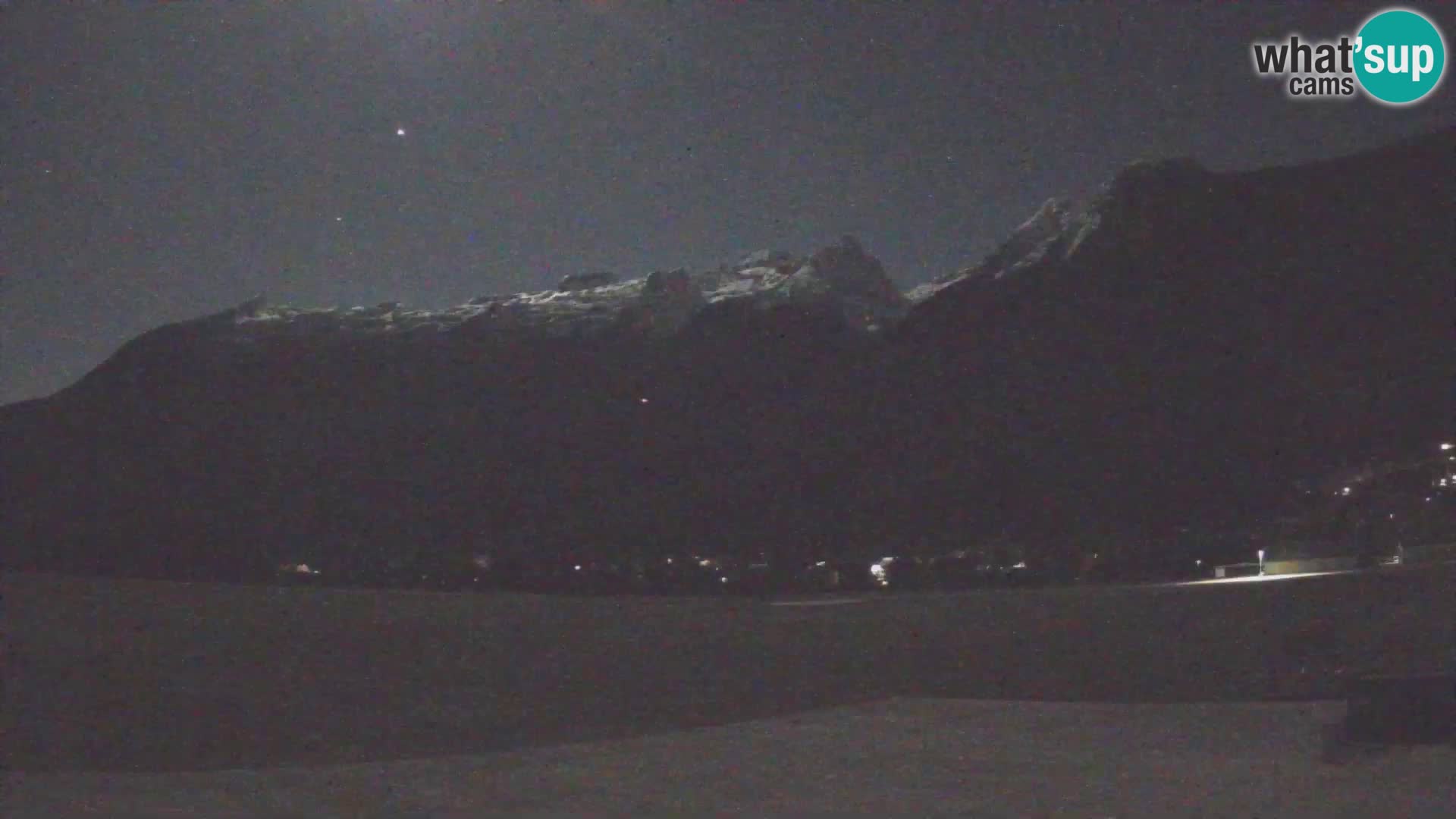 Live webcam Bovec airport – View to Kanin