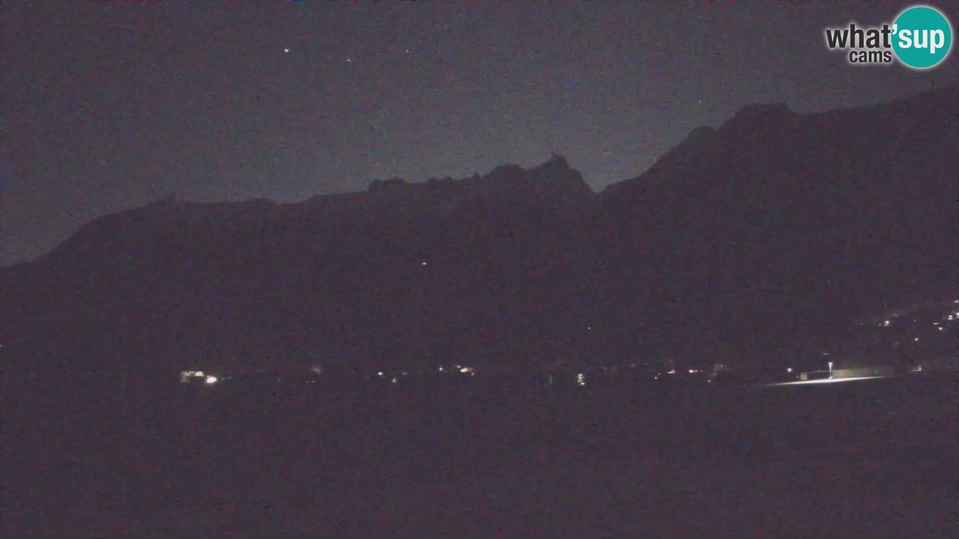 Live webcam Bovec airport – View to Kanin