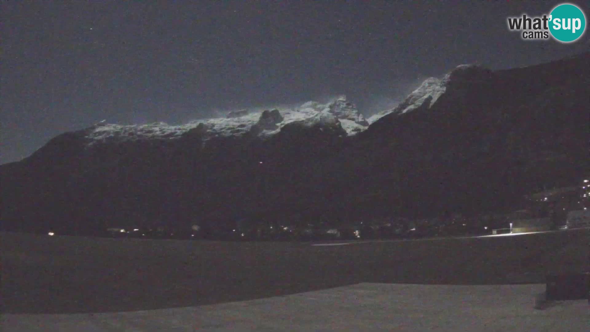 Live webcam Bovec airport – View to Kanin