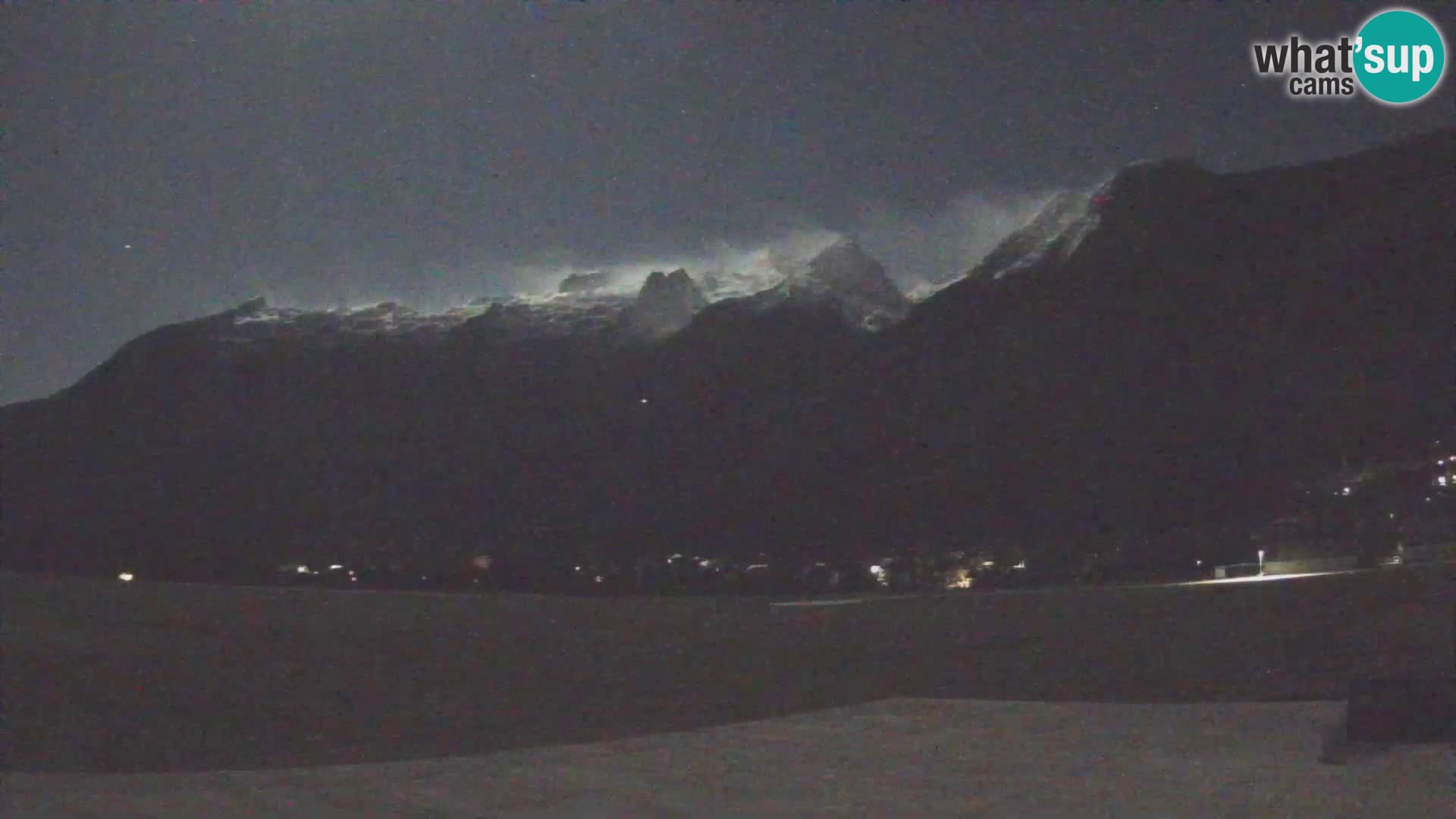 Webcam en direct Aéroport de Bovec – Vue sur Kanin