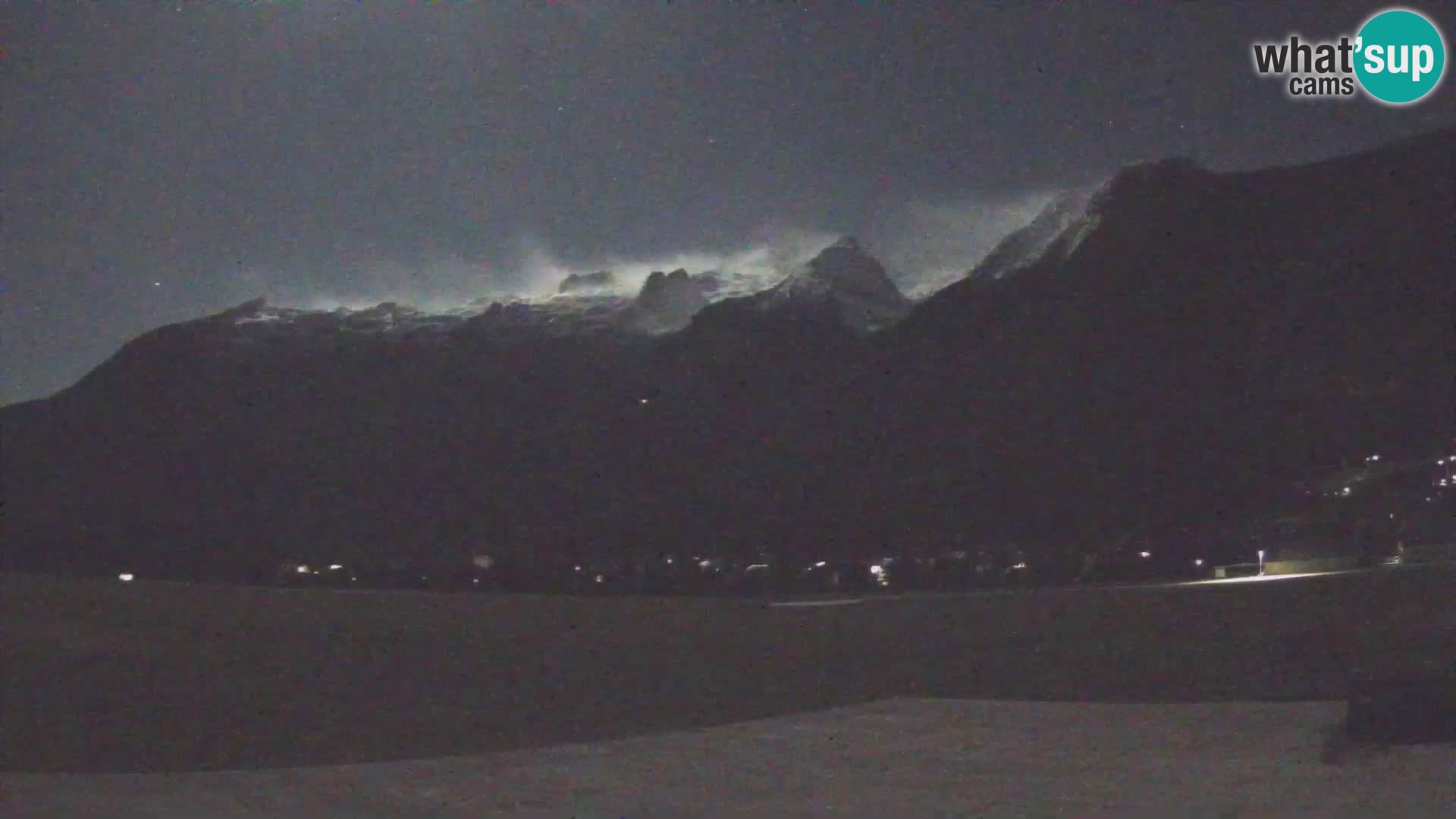 Webcam en direct Aéroport de Bovec – Vue sur Kanin