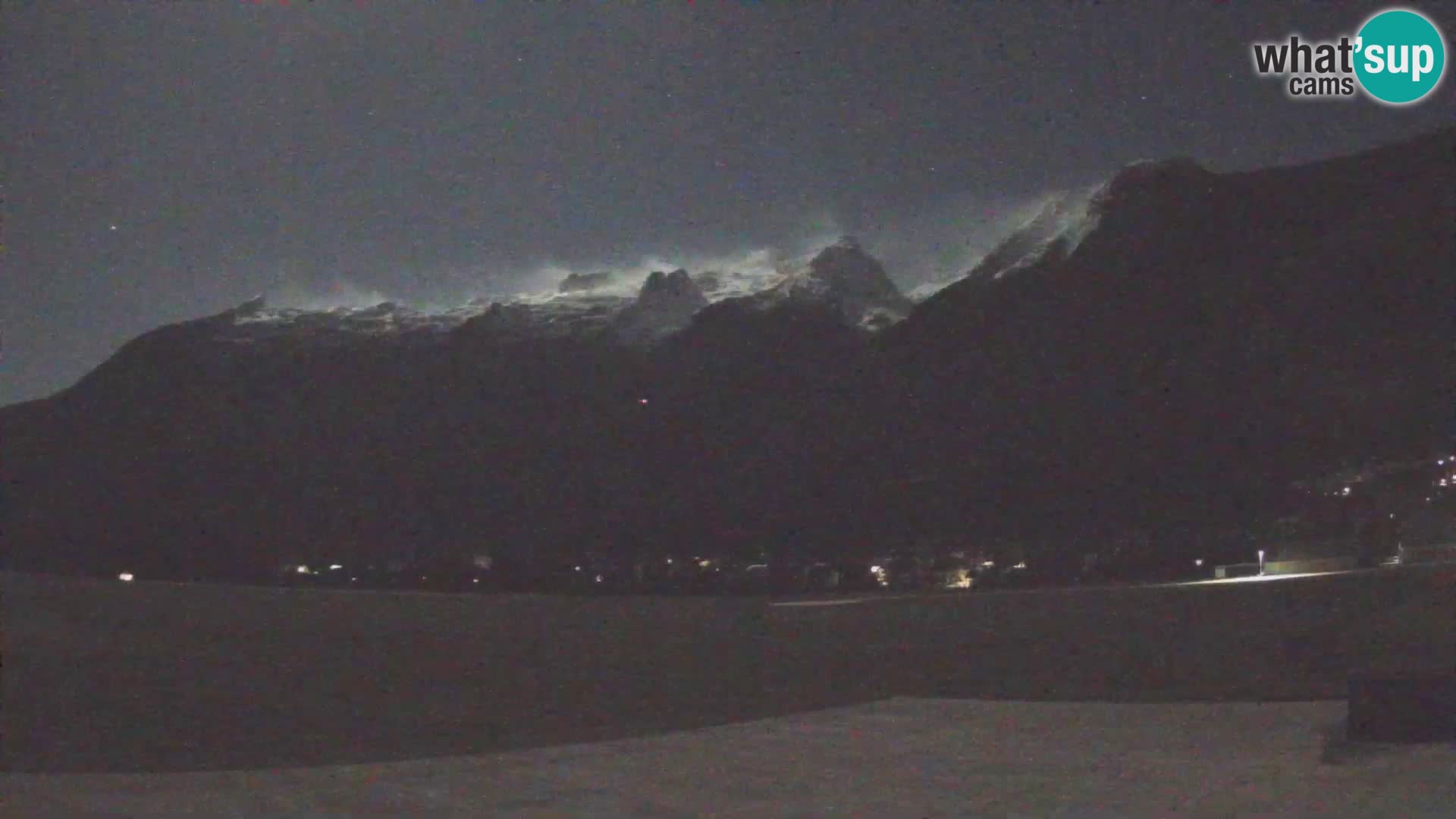 Live webcam Bovec airport – View to Kanin