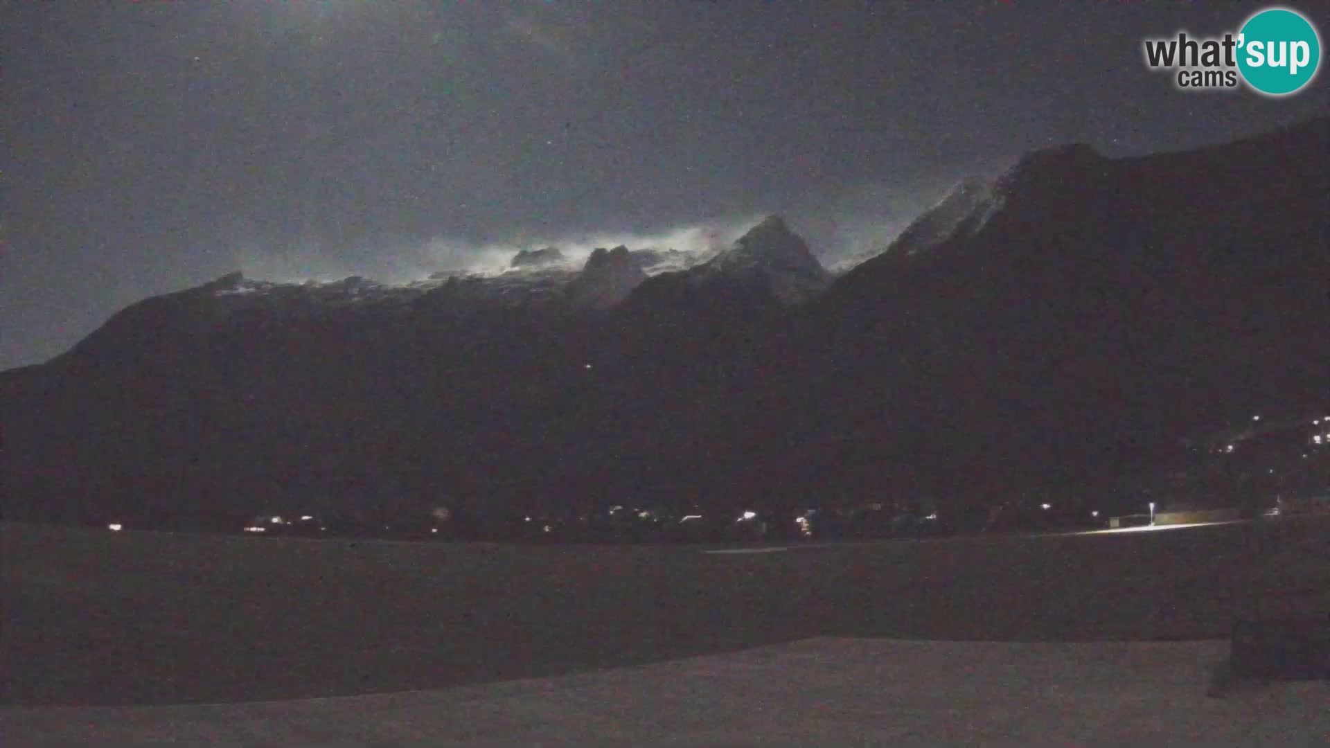 Webcam en direct Aéroport de Bovec – Vue sur Kanin