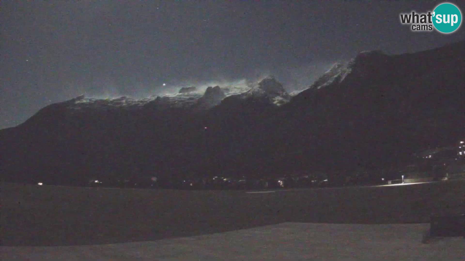 Webcam en direct Aéroport de Bovec – Vue sur Kanin