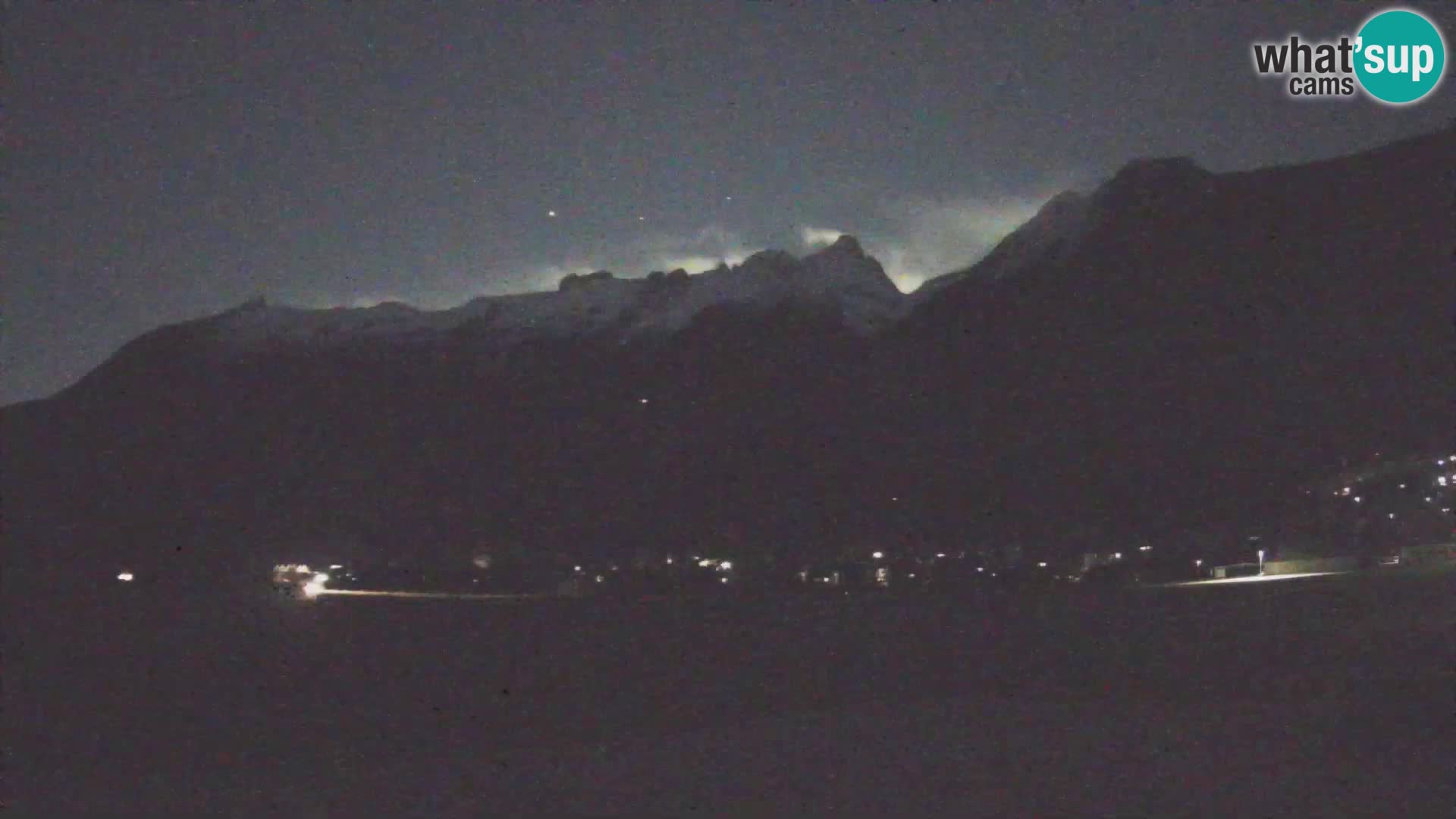 Webcam en direct Aéroport de Bovec – Vue sur Kanin