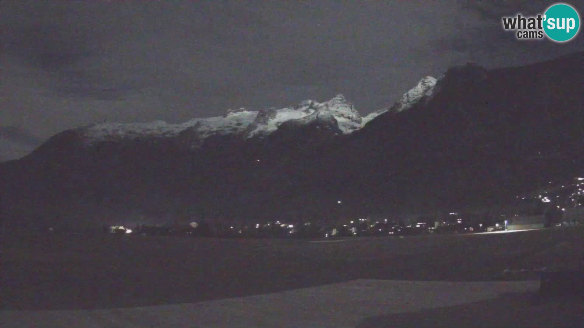 Live webcam Bovec airport – View to Kanin