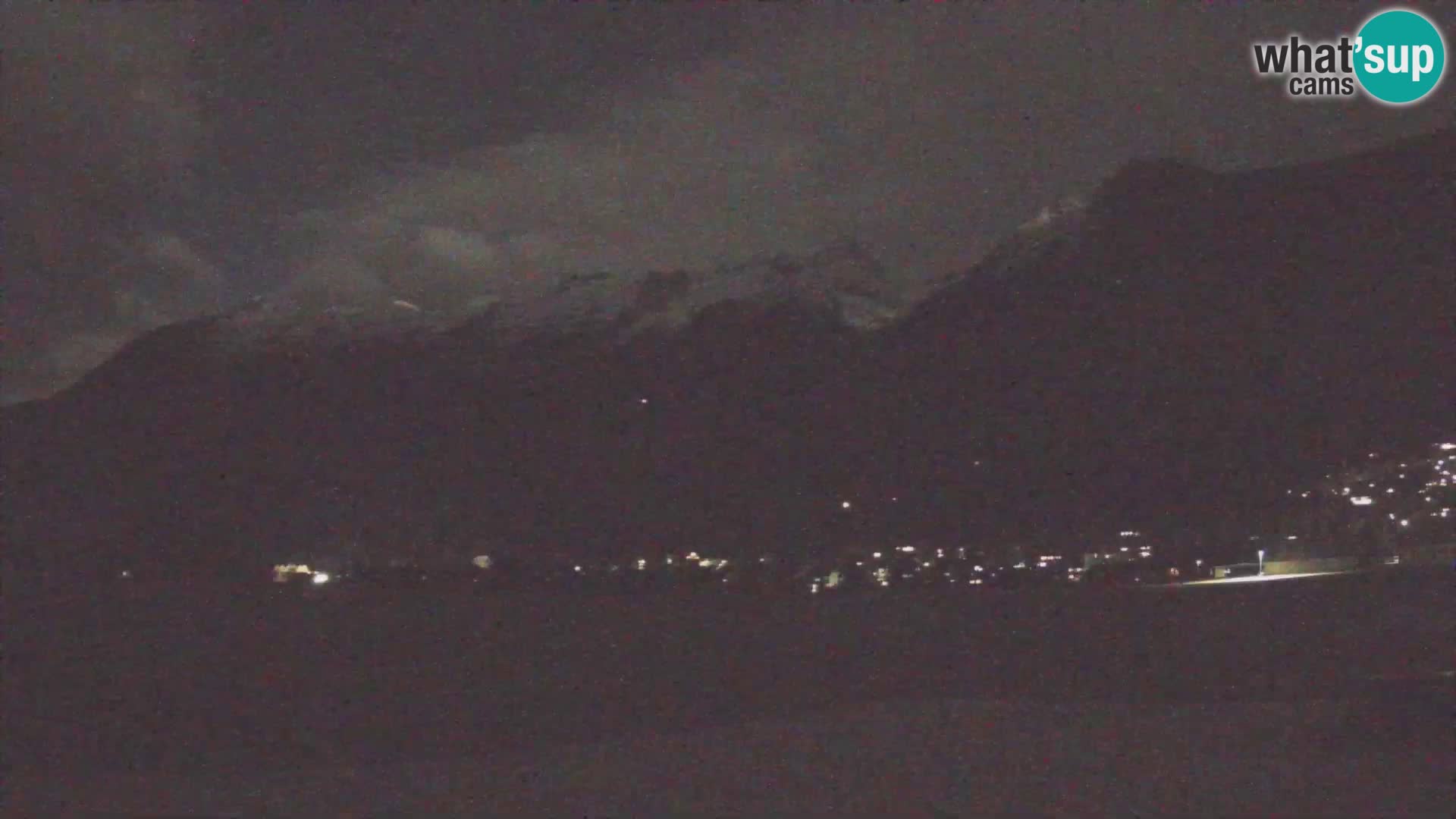 Live webcam Bovec airport – View to Kanin