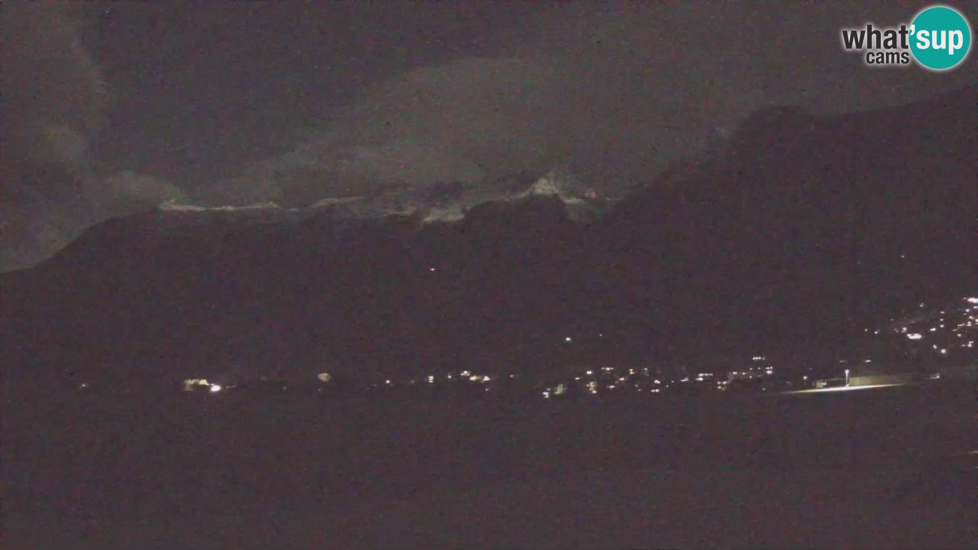 Live webcam Bovec airport – View to Kanin