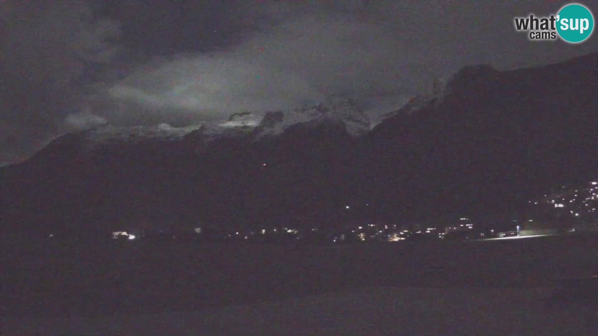 Live webcam Bovec airport – View to Kanin