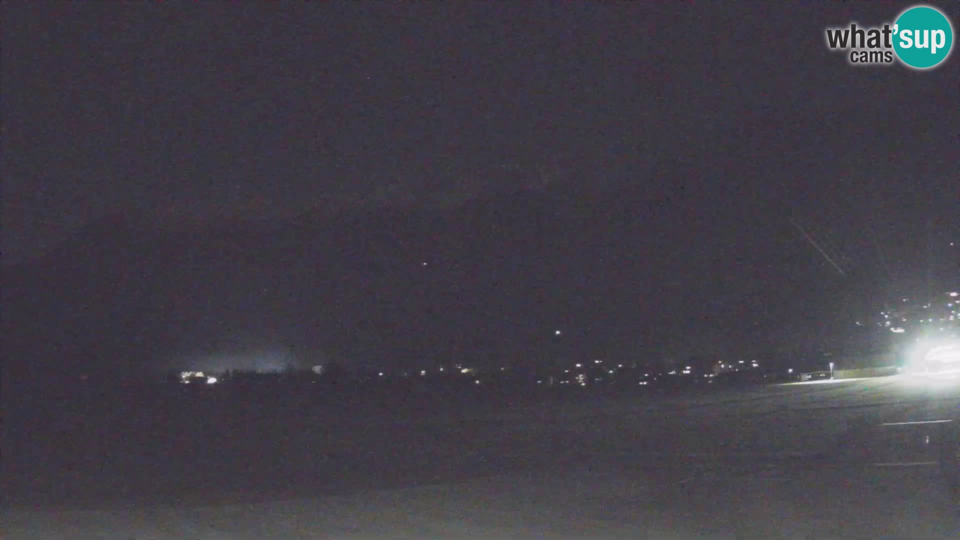 Live webcam Bovec airport – View to Kanin