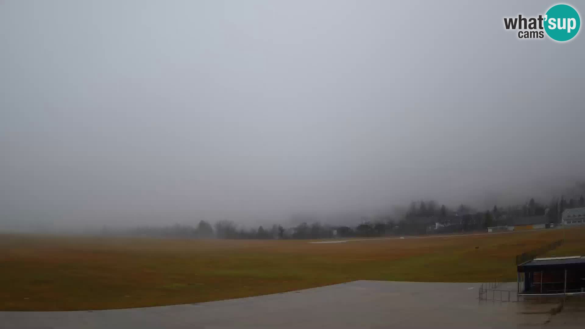 Cámara web en vivo Aeropuerto de Bovec – Vista a Kanin