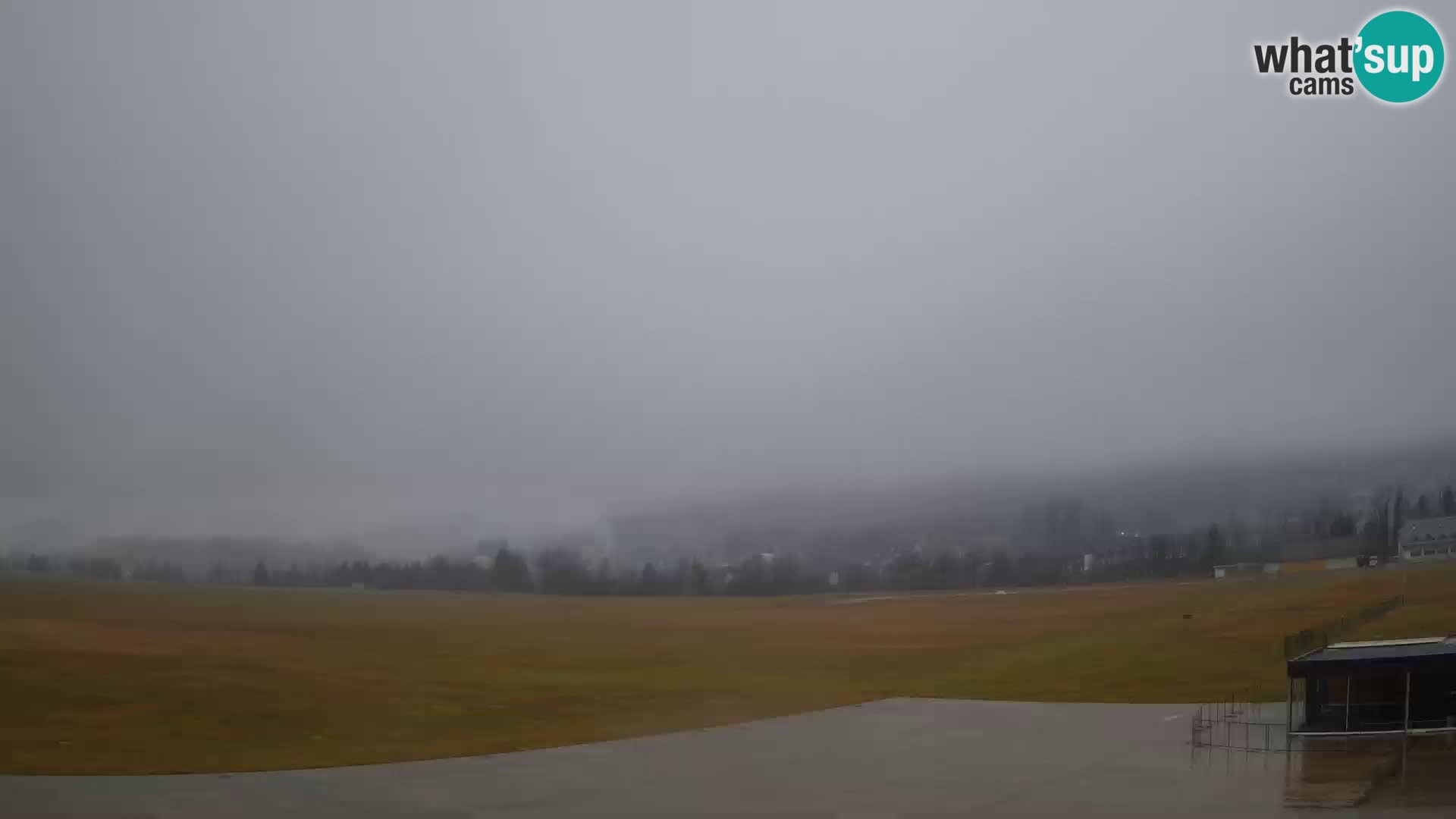 Cámara web en vivo Aeropuerto de Bovec – Vista a Kanin