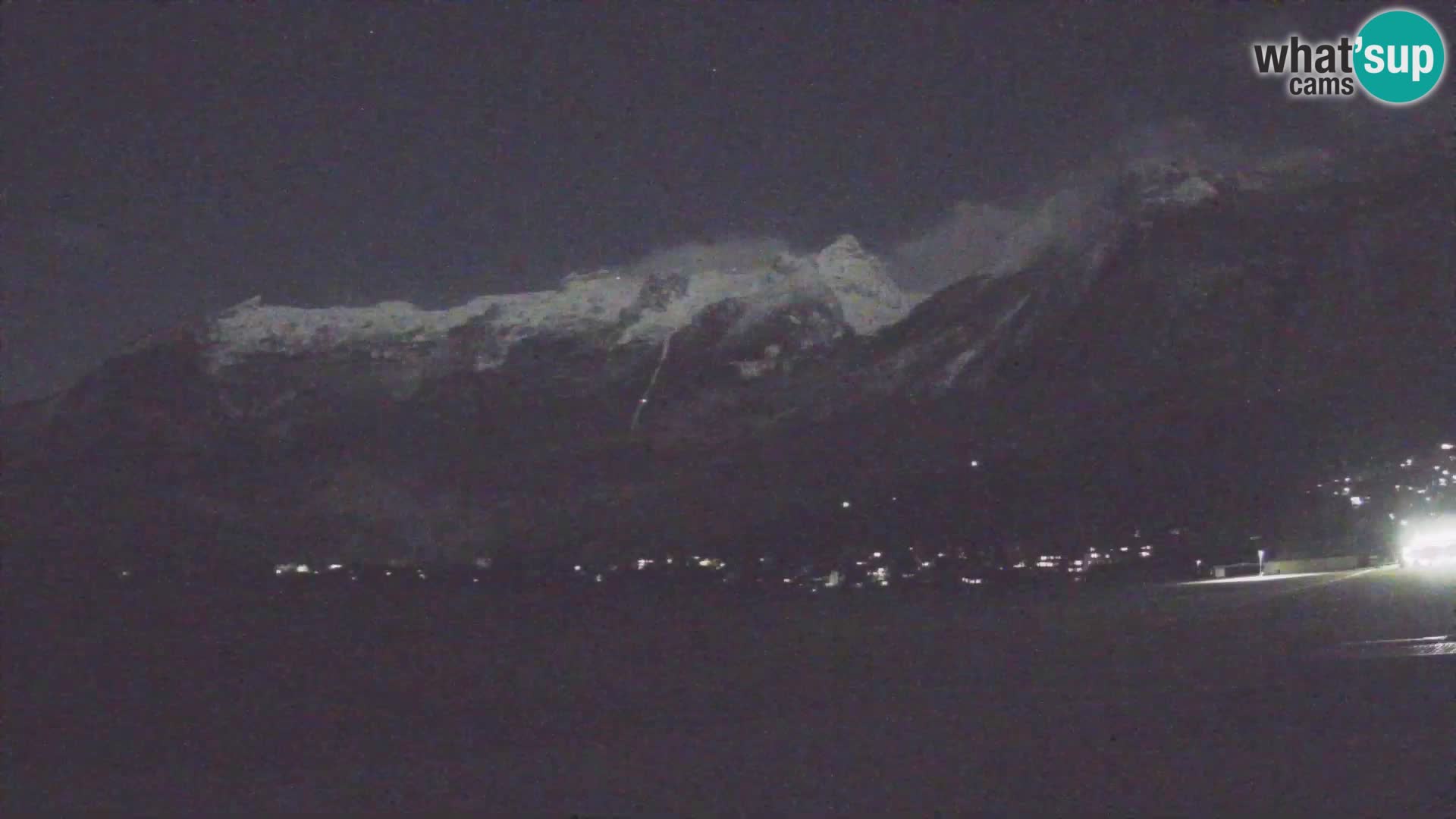 Live webcam Bovec airport – View to Kanin