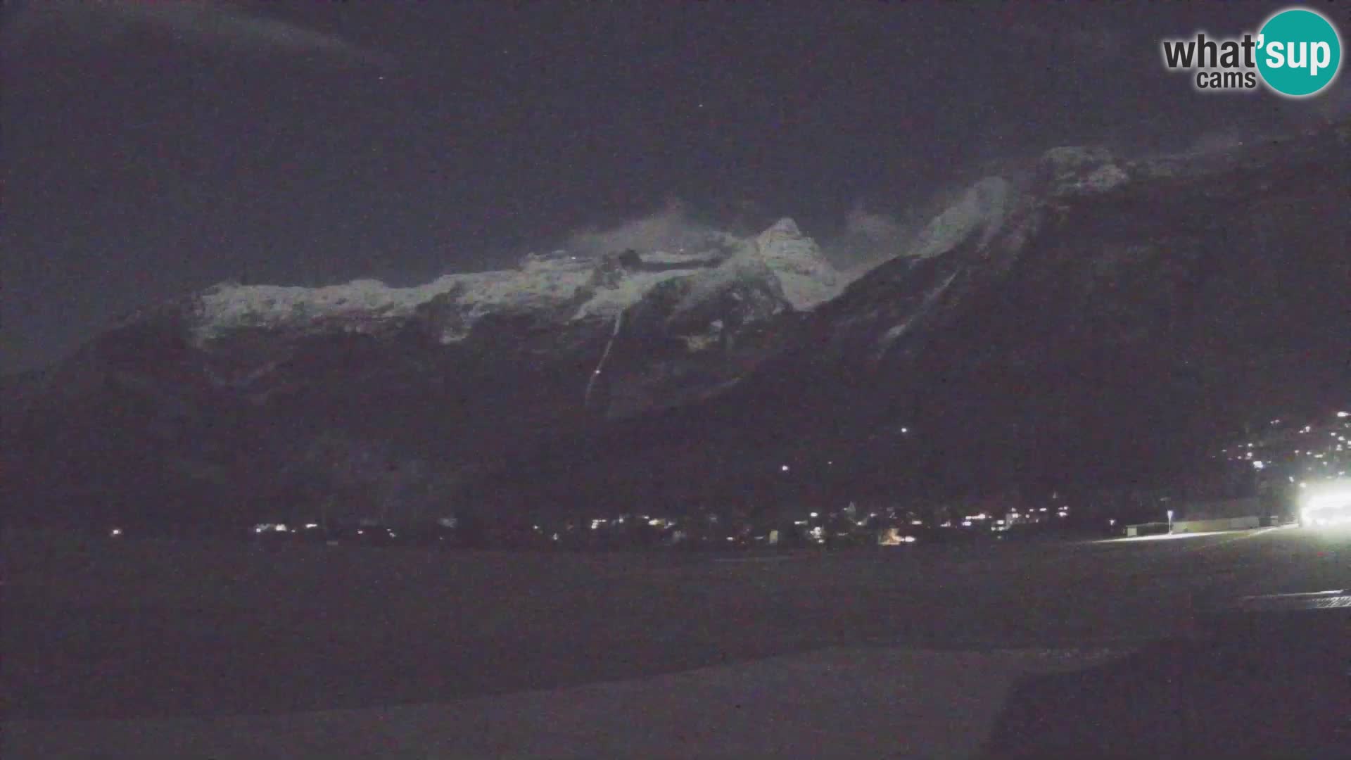 Live webcam Bovec airport – View to Kanin