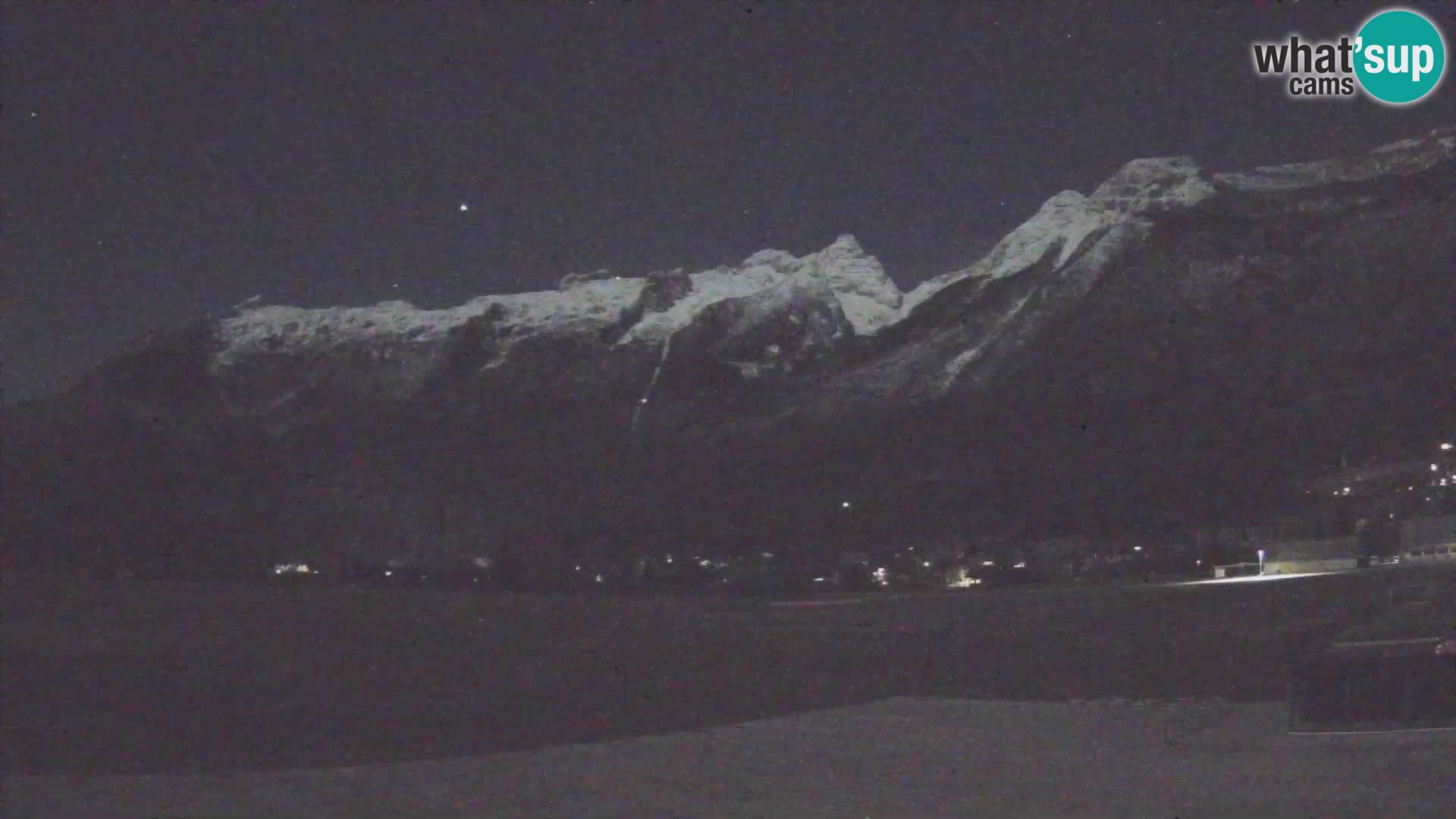 Webcam en direct Aéroport de Bovec – Vue sur Kanin