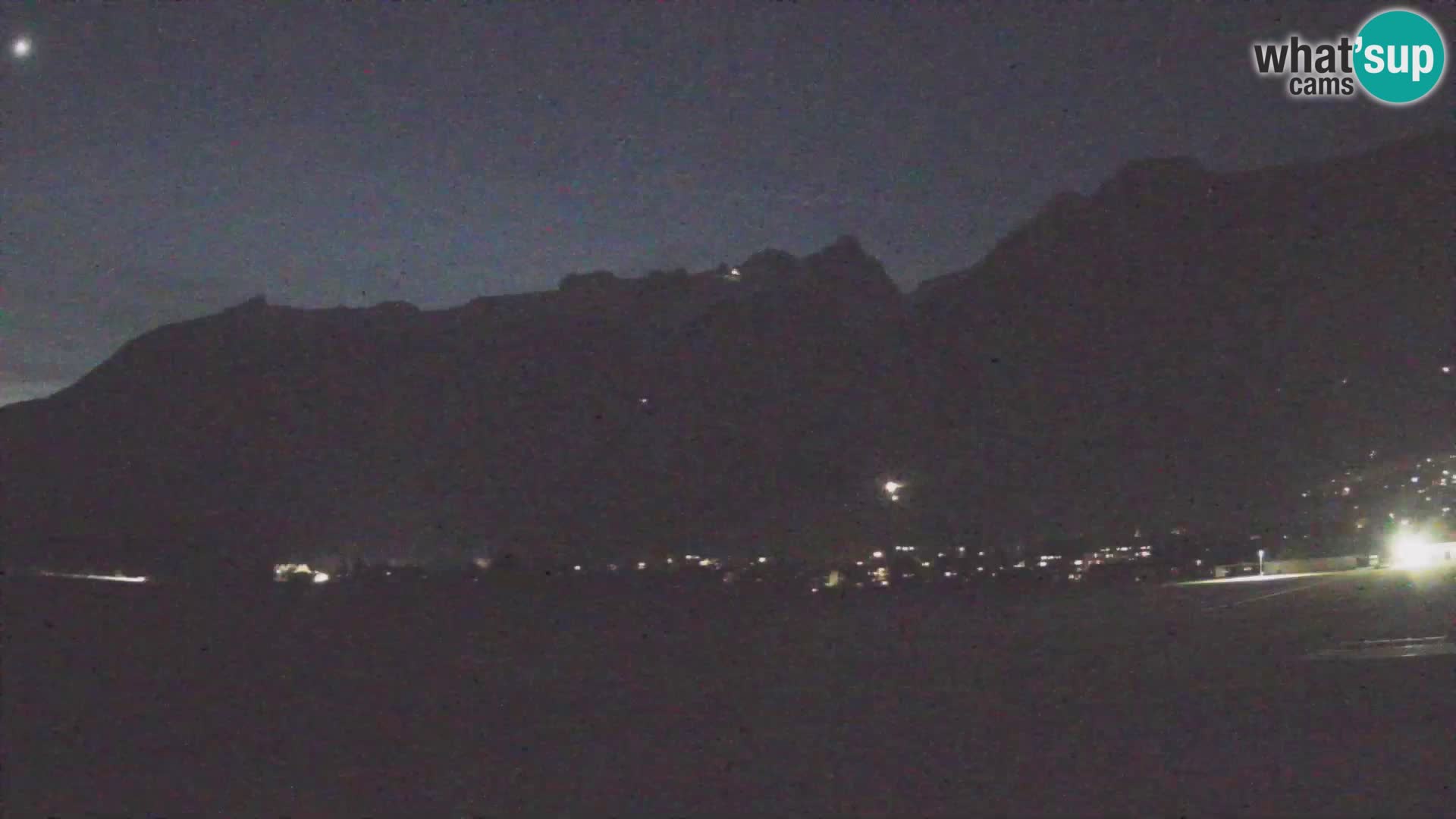 Webcam en direct Aéroport de Bovec – Vue sur Kanin