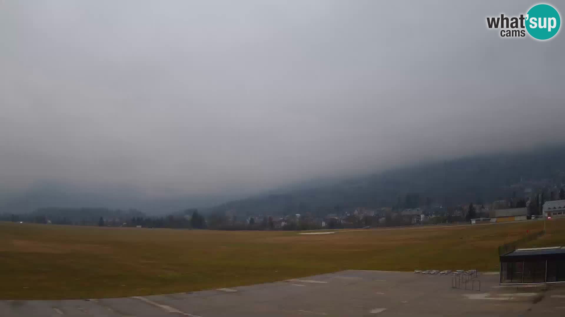 Live webcam Bovec airport – View to Kanin