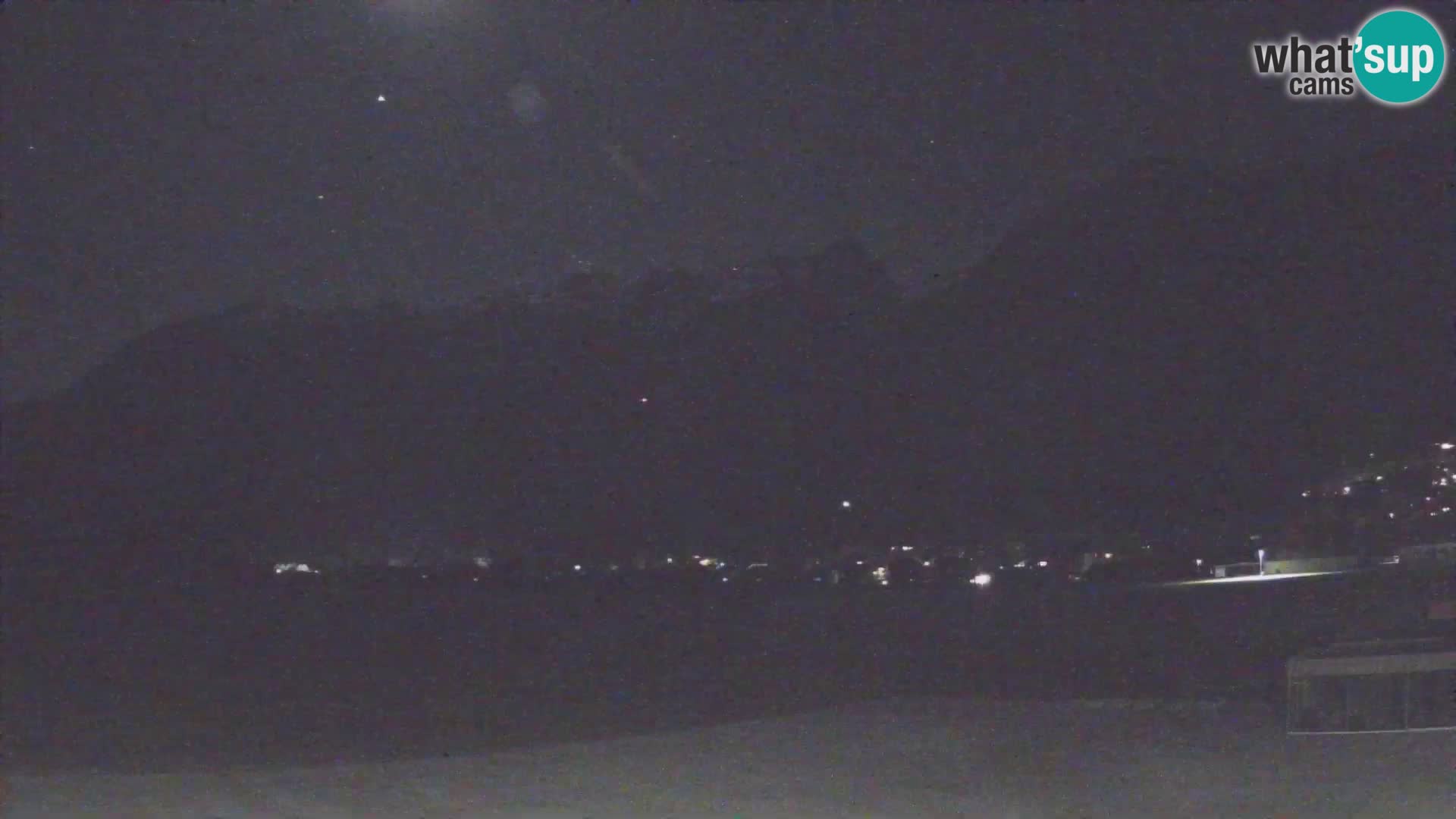 Live webcam Bovec airport – View to Kanin