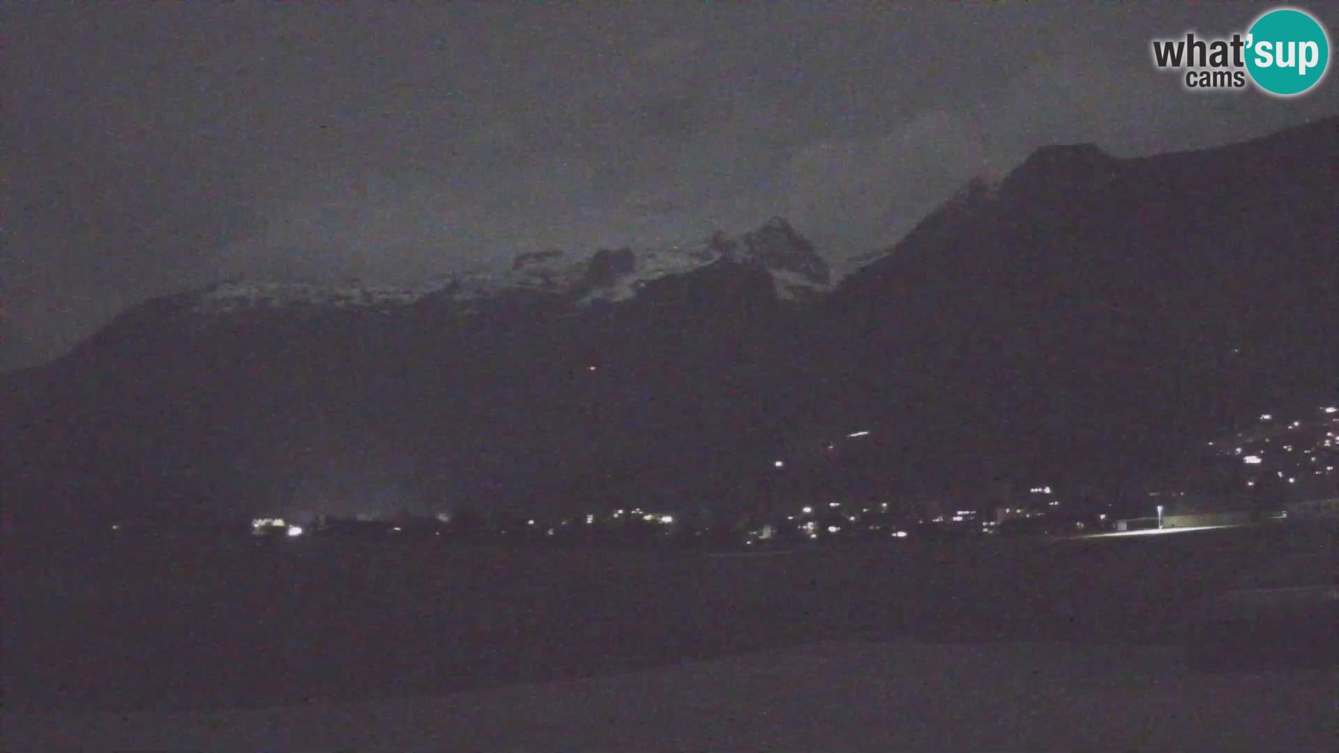 Webcam en direct Aéroport de Bovec – Vue sur Kanin