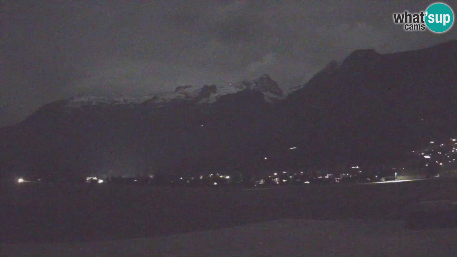 Cámara web en vivo Aeropuerto de Bovec – Vista a Kanin