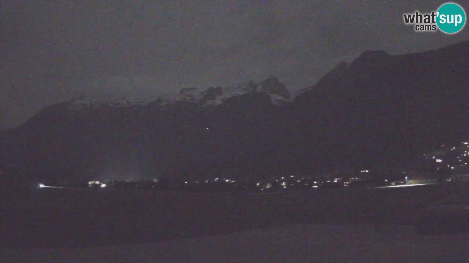 Live webcam Bovec airport – View to Kanin