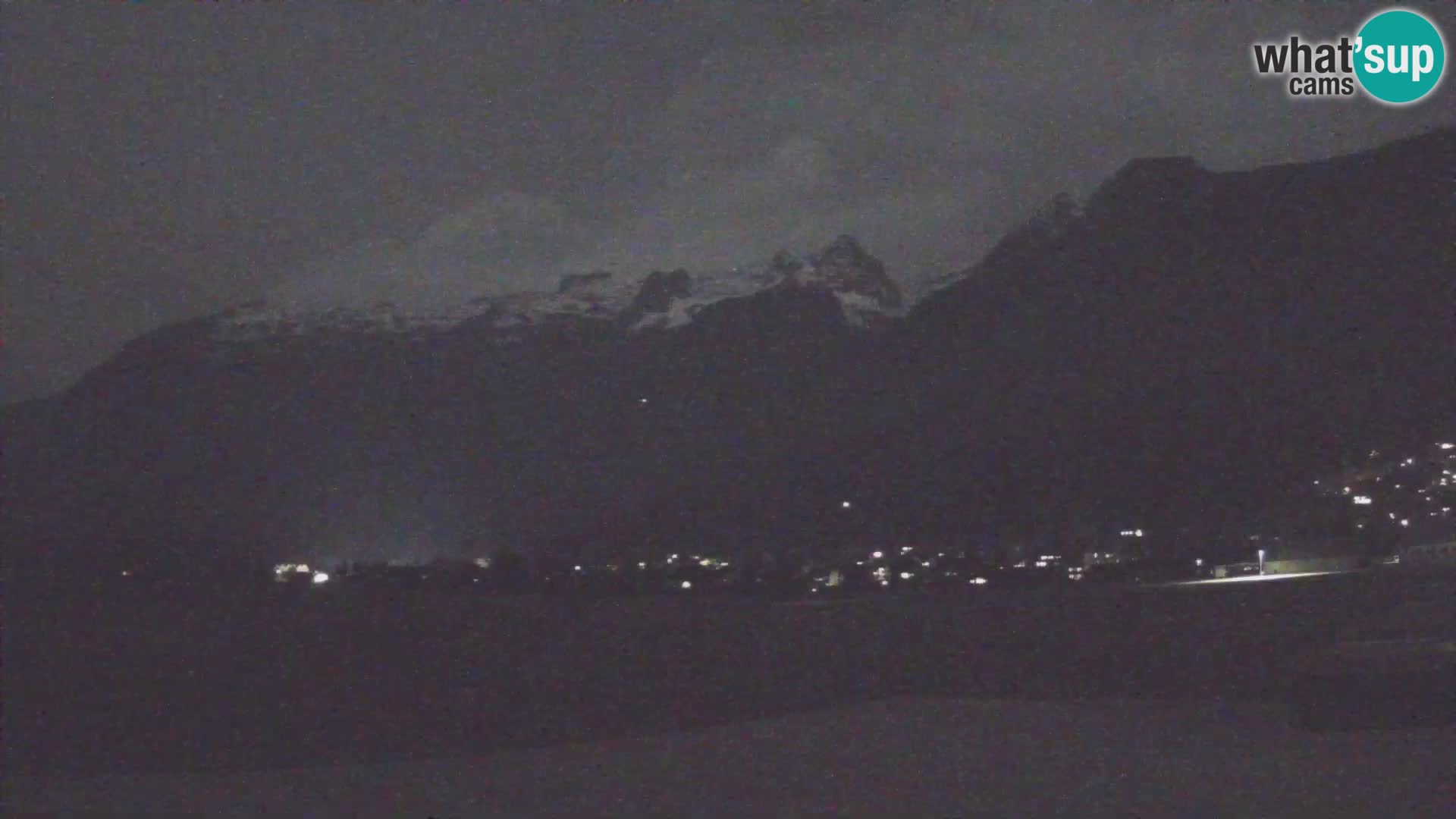 Webcam en direct Aéroport de Bovec – Vue sur Kanin