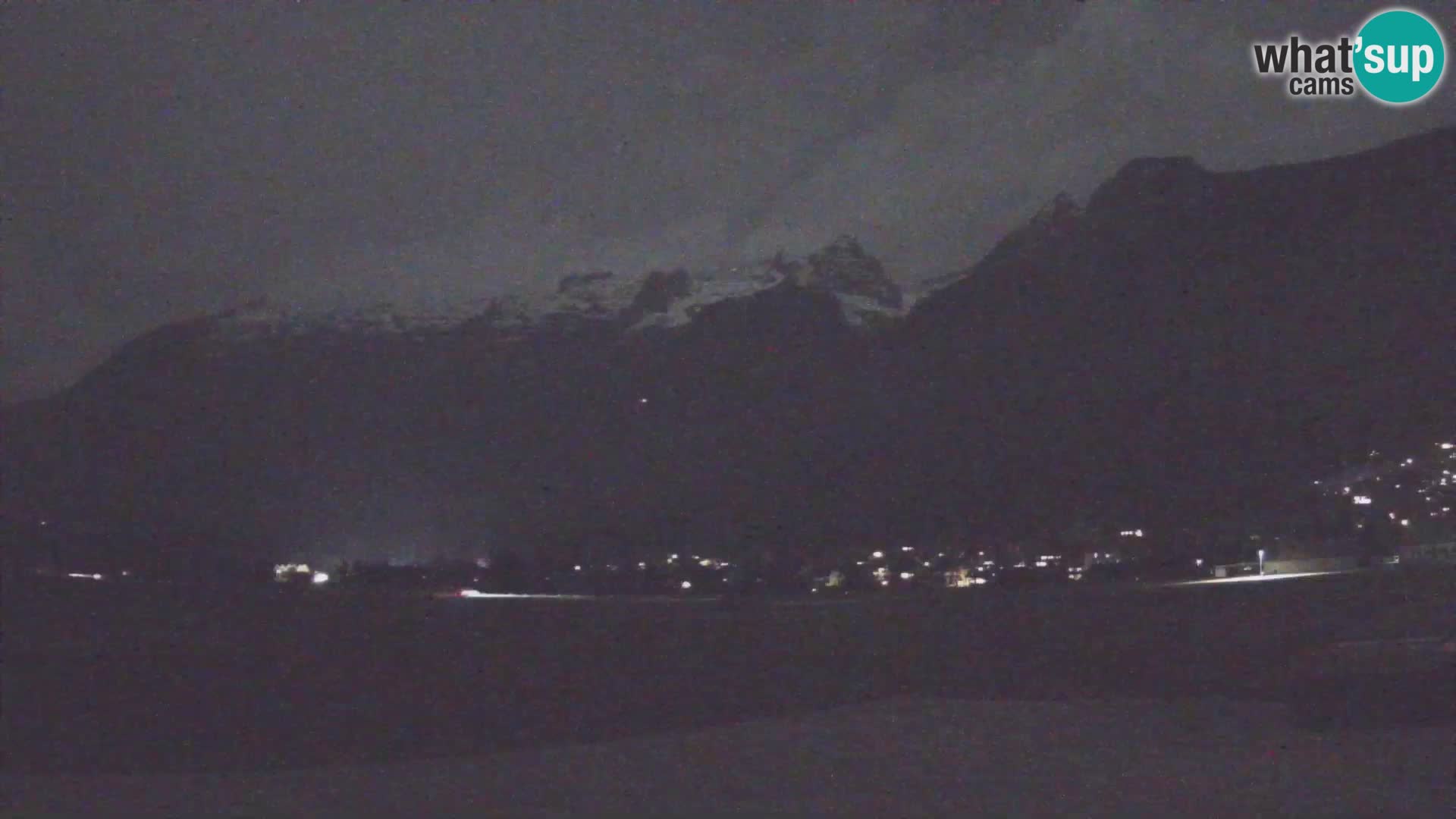 Live webcam Bovec airport – View to Kanin