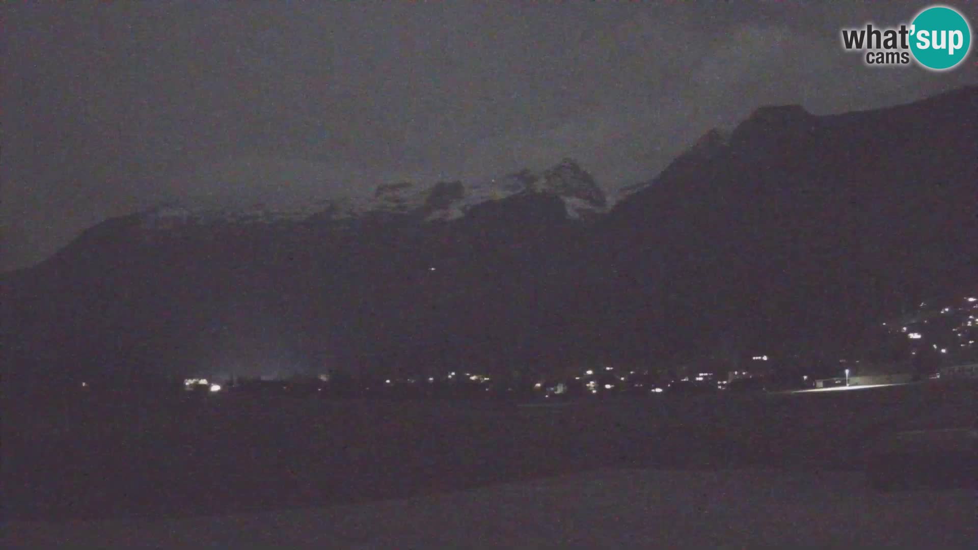 Webcam en direct Aéroport de Bovec – Vue sur Kanin