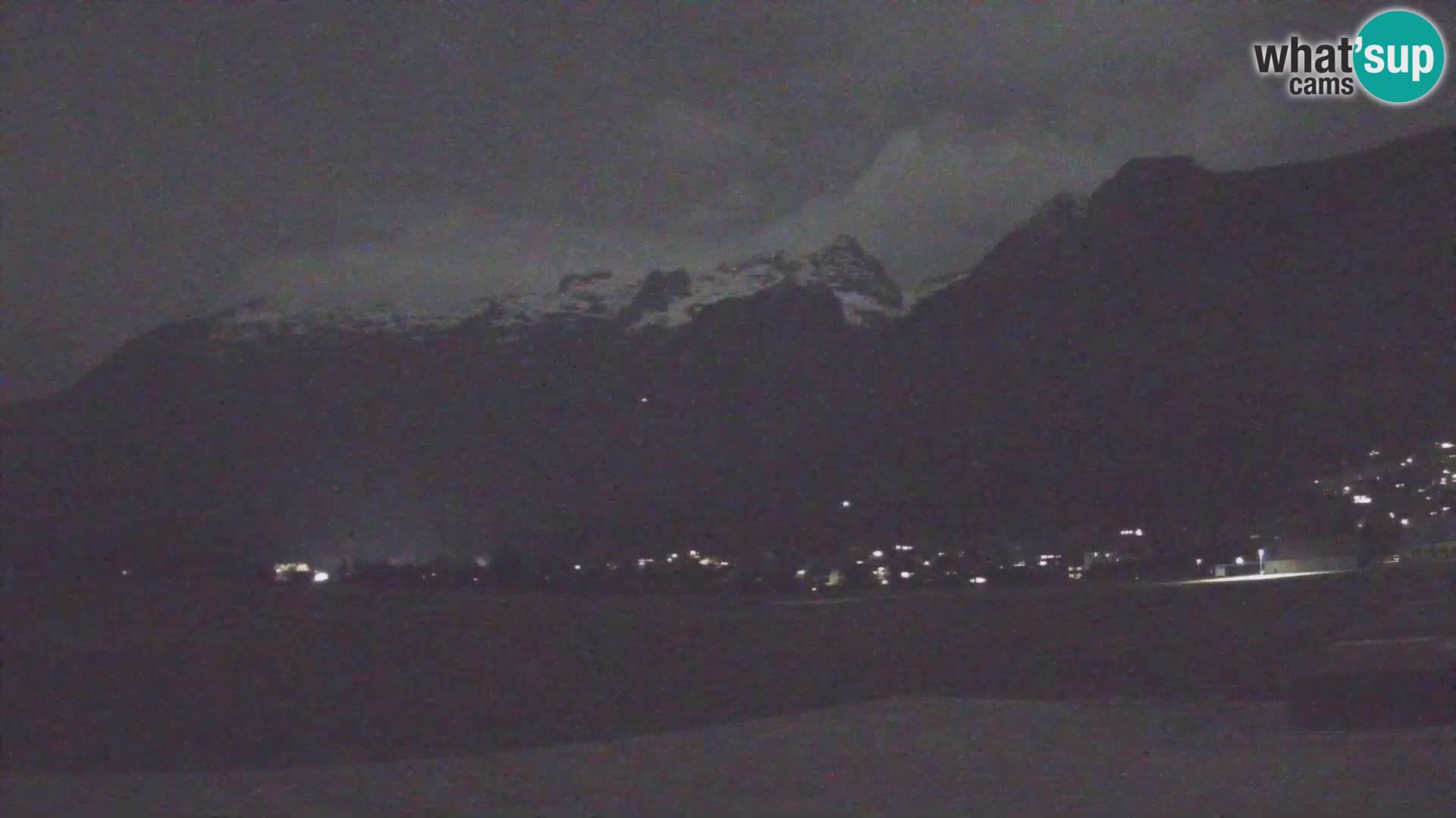 Webcam en direct Aéroport de Bovec – Vue sur Kanin